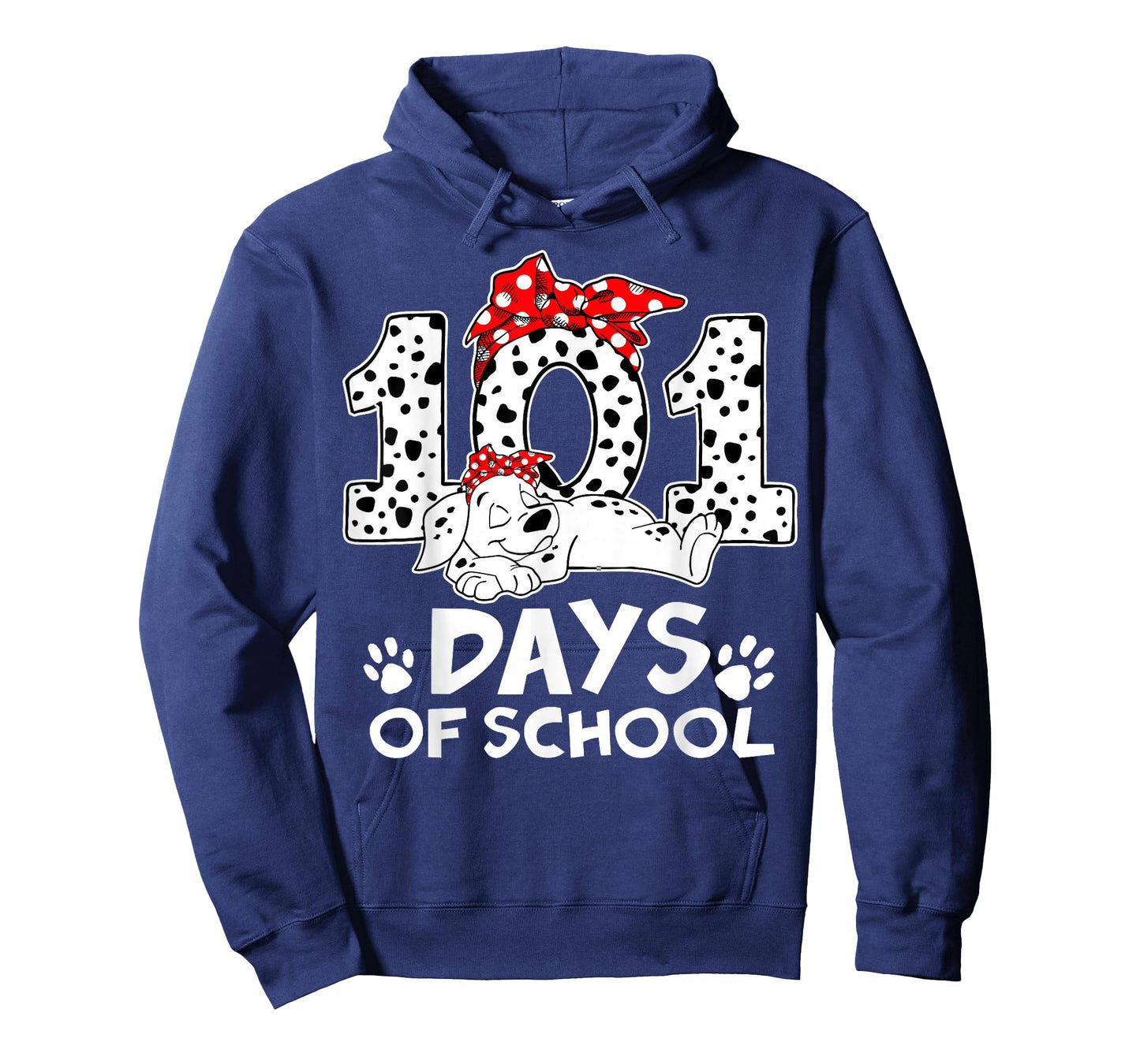 100 Days of School Dalmatian Dog Teachers Boys Girls Kids T-Shirt