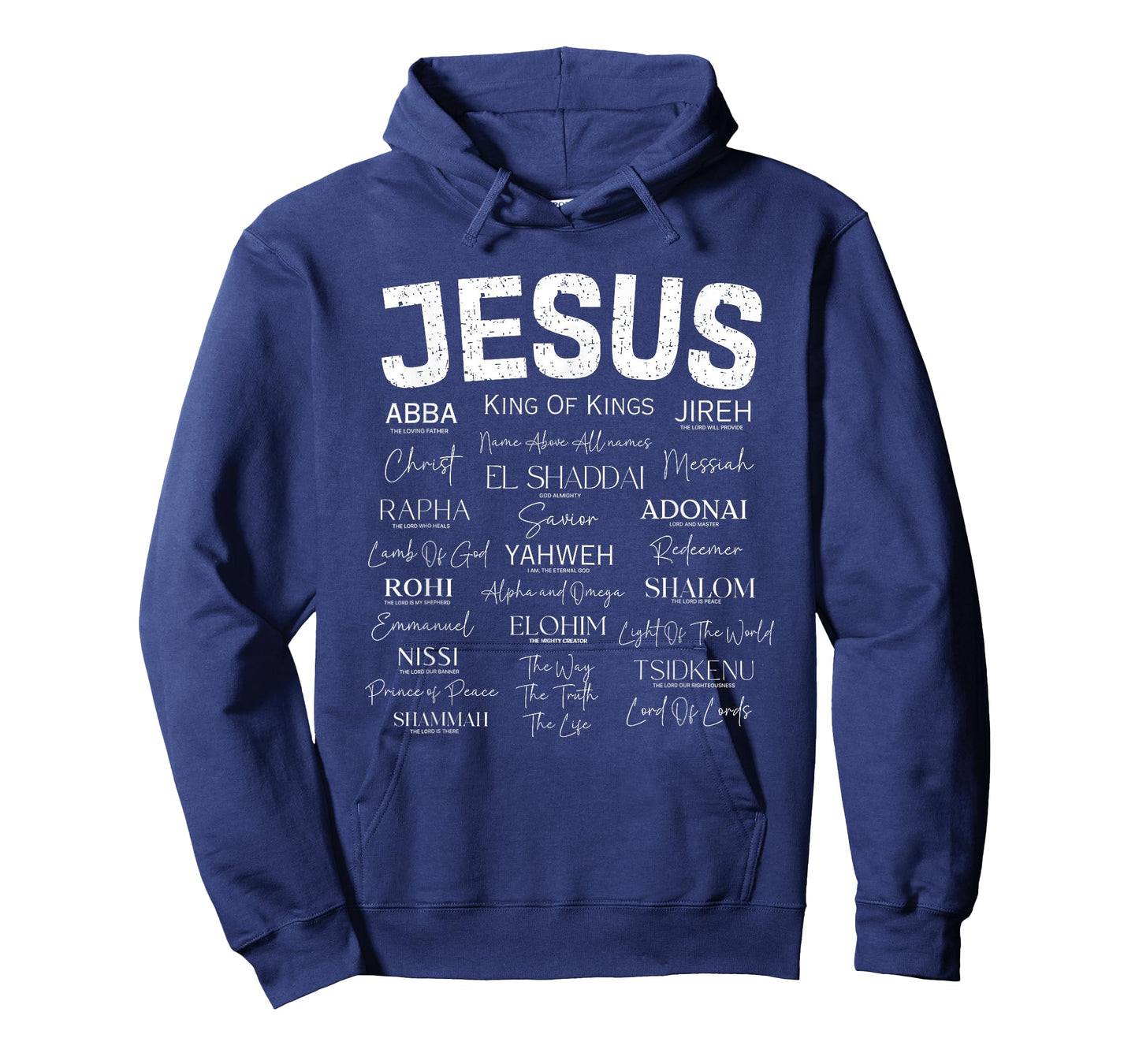 Names of Jesus Christ Abba Yahweh Adonai Worship T-Shirt