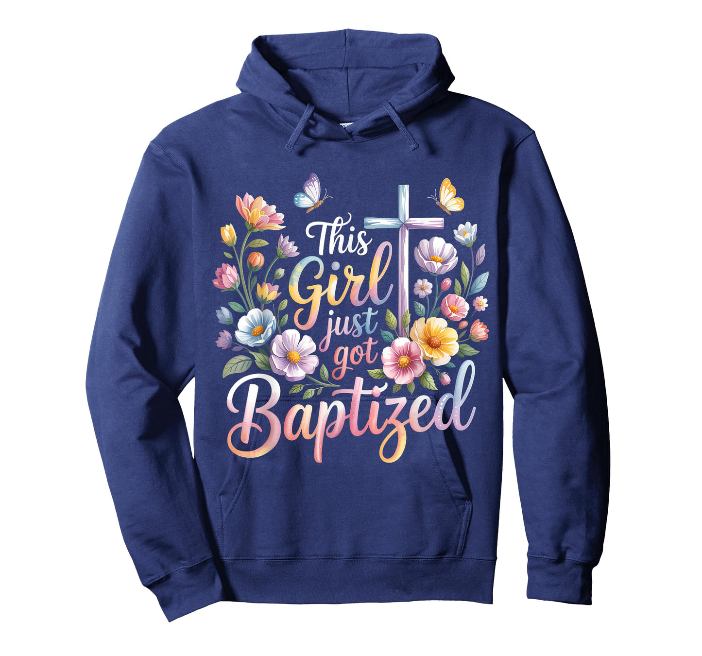 This Girl Just Got Baptized Christian Baptism Religious T-Shirt