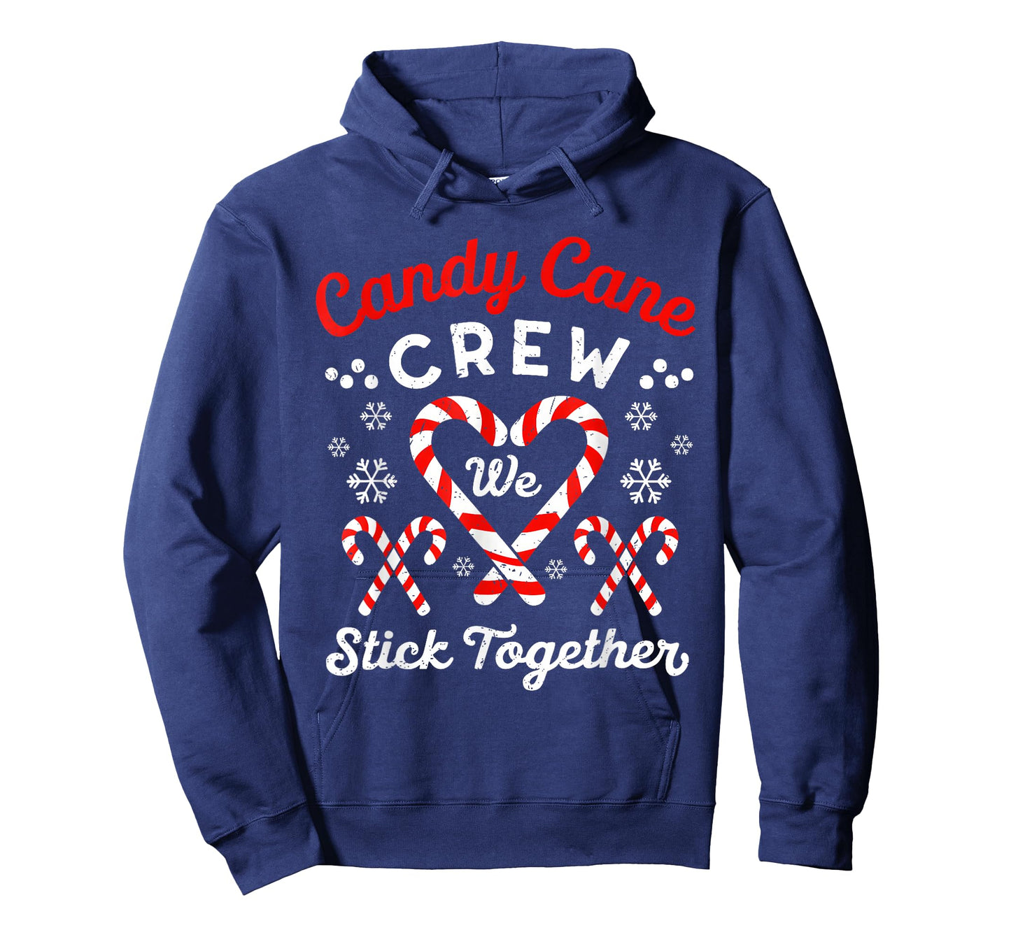 Christmas Candy Cane Heart Holiday Family Matching Pajama T-Shirt