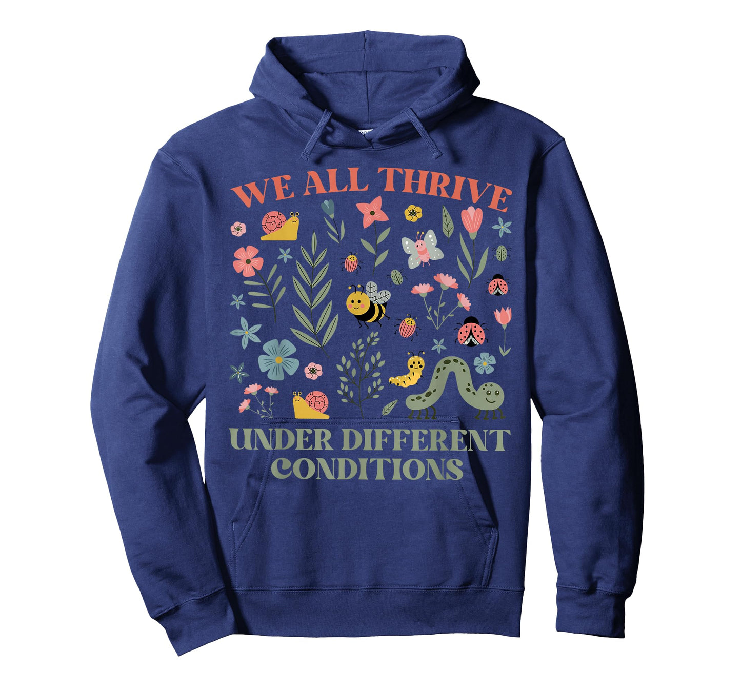 We All Thrive Under Different Conditions Autism Awareness T-Shirt