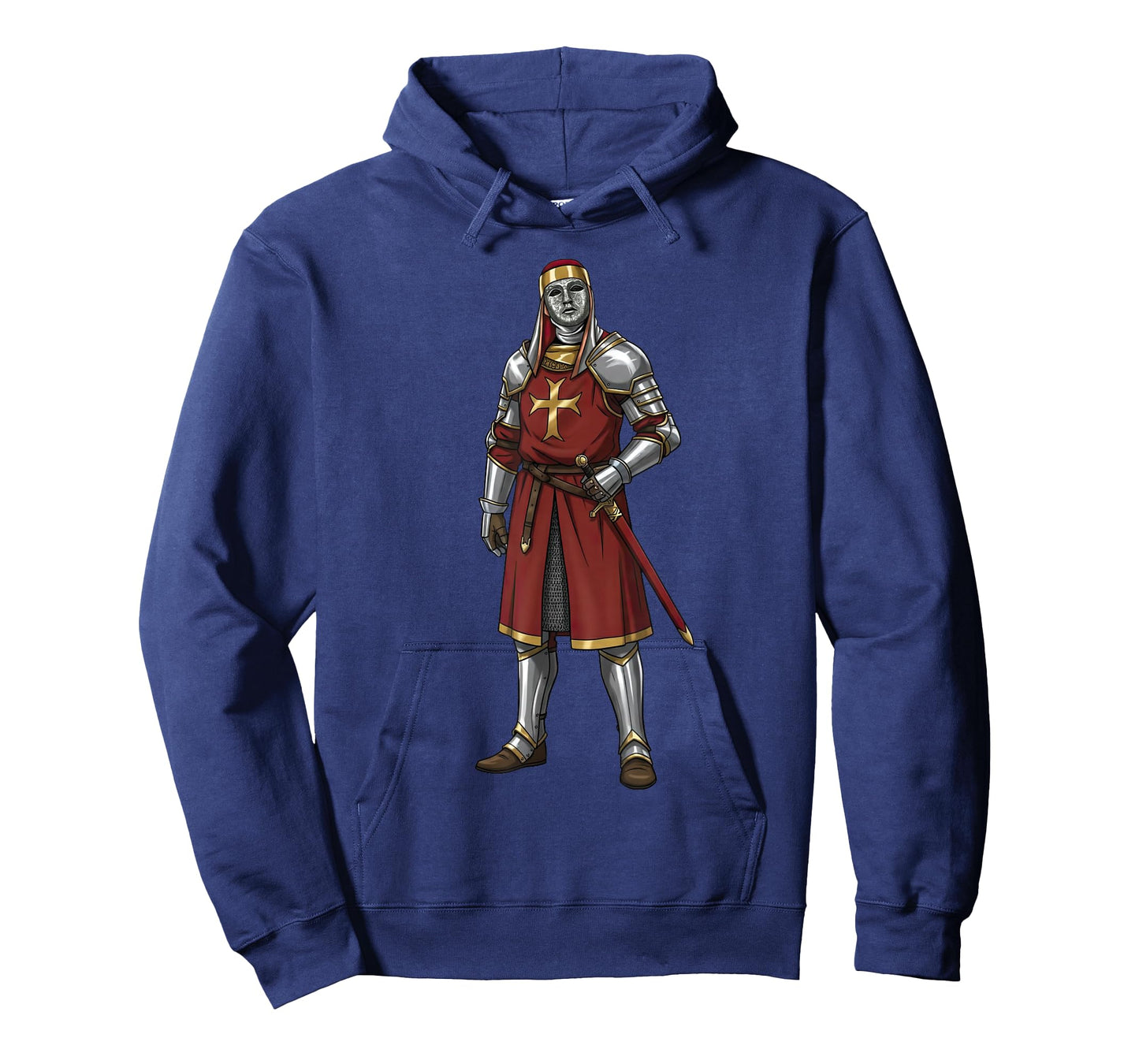 King Baldwin IV Floral Mask Medieval Art Crusader T-Shirt