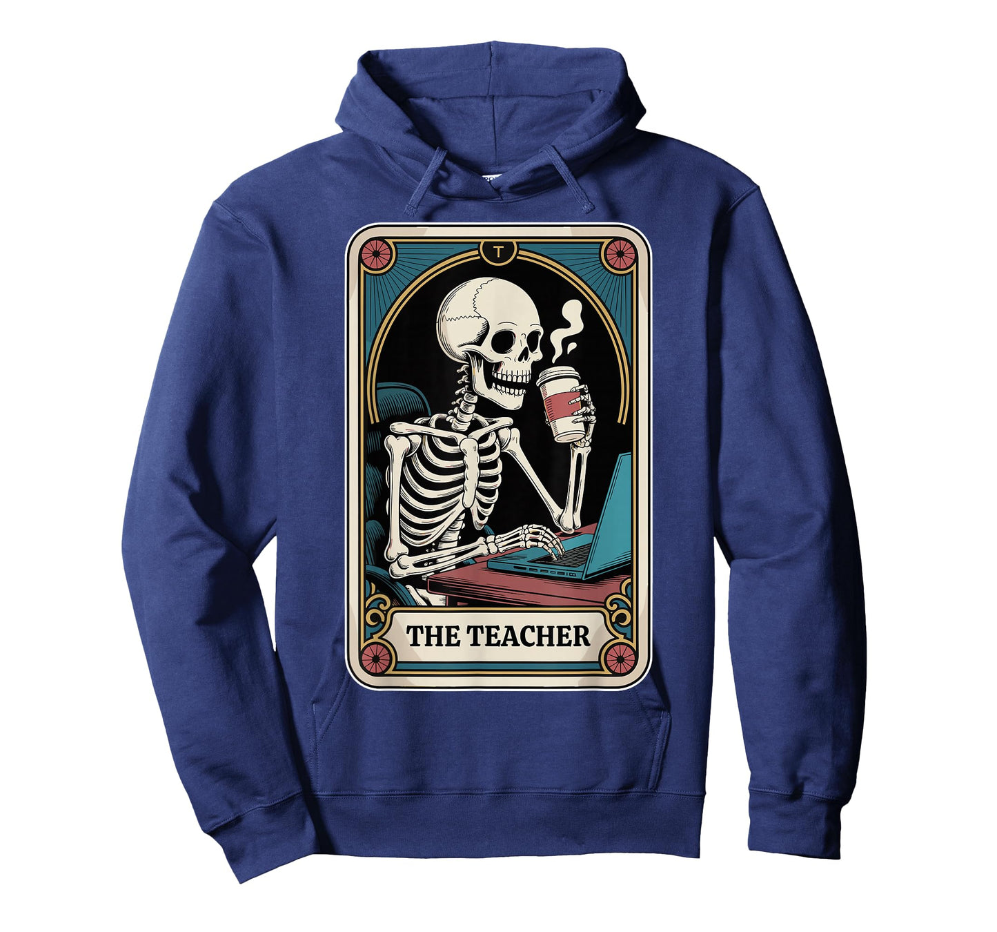 The Teacher Tarot Card Math Teacher English Funny Teacher T-Shirt