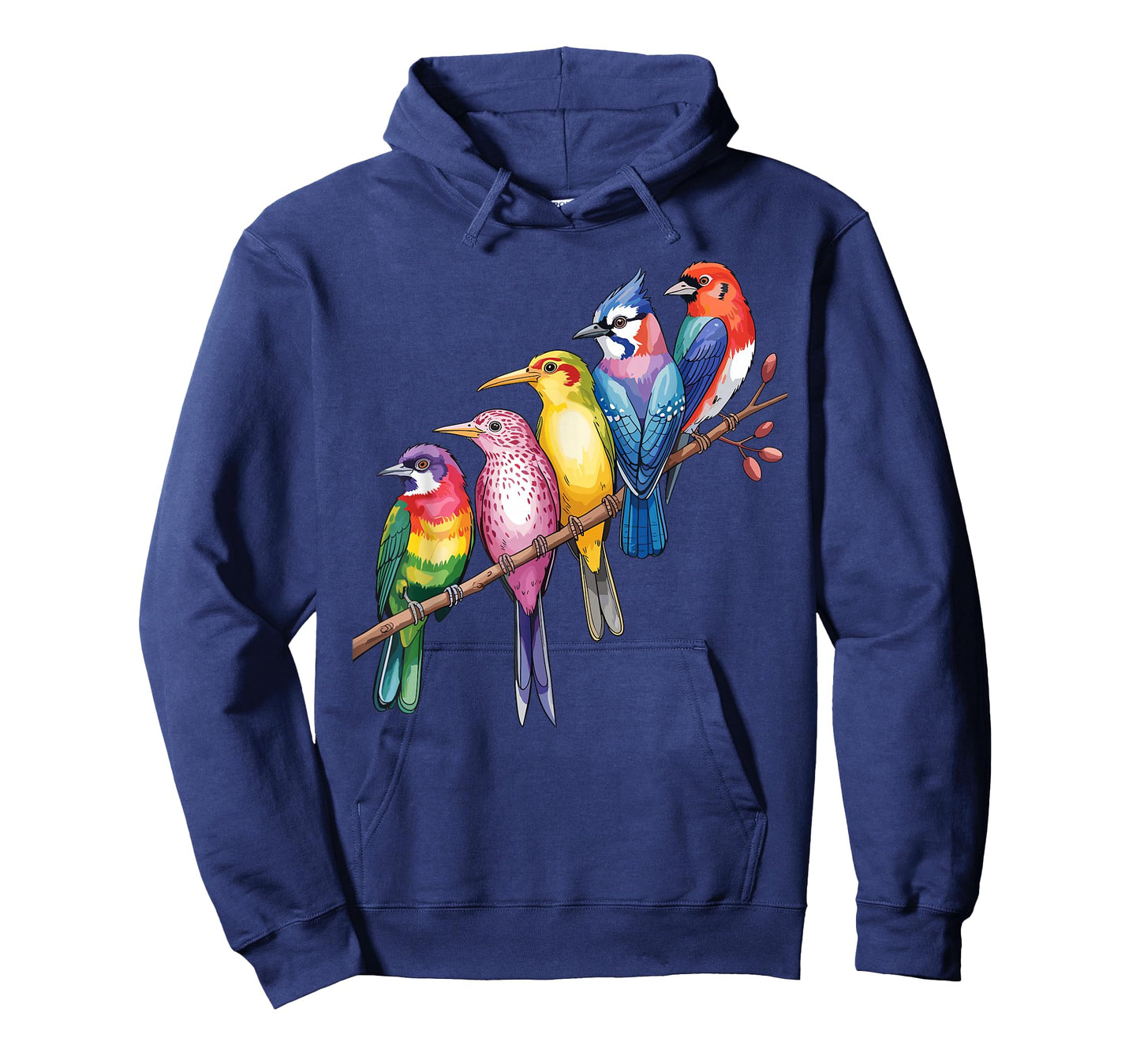 Cute Bird Art for Men Women Nerd Birdwatcher Bird Watching T-Shirt