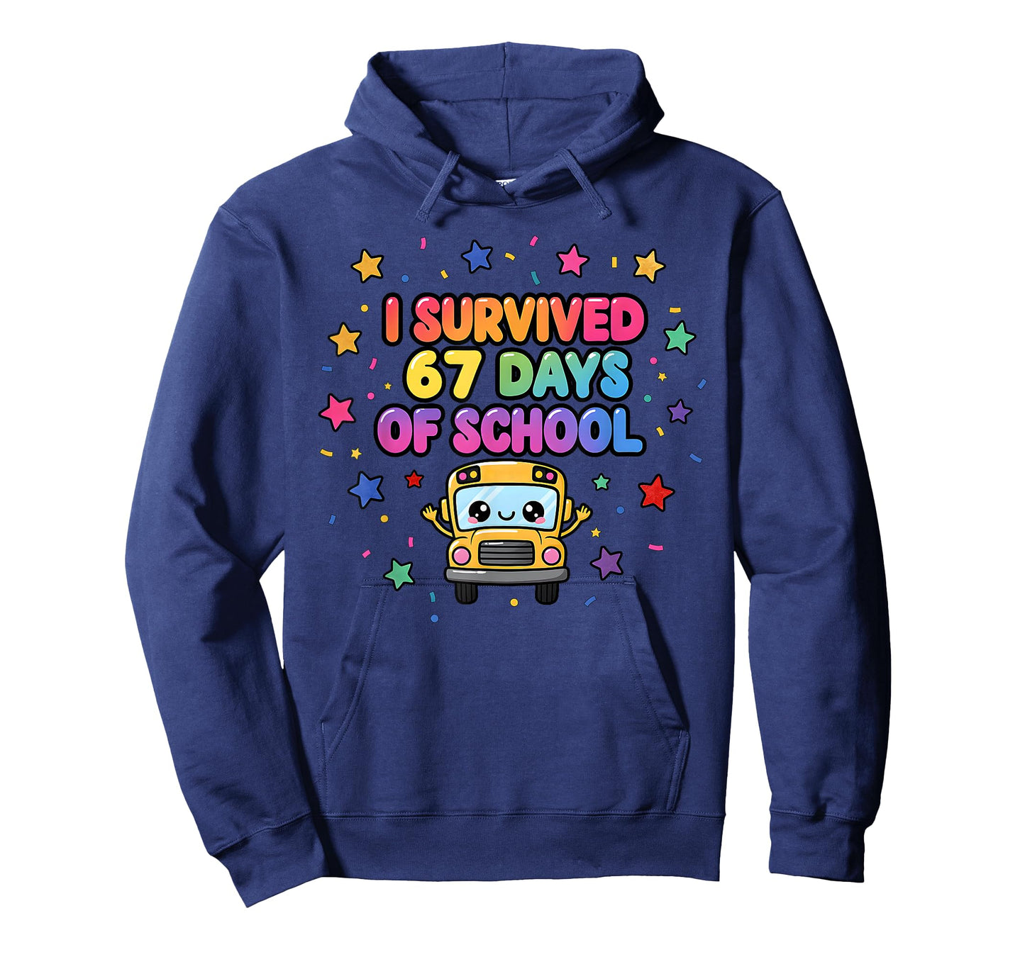 I Survived 67 Days of School Funny Kids Teacher Gifts T-Shirt