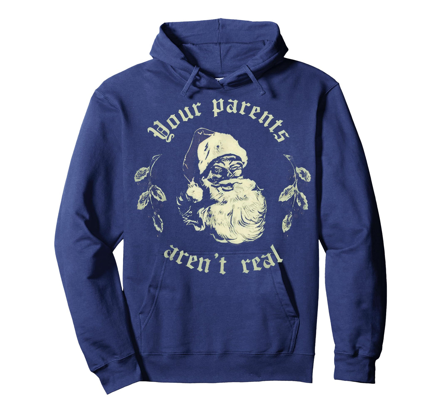 Your Parents aren't Real Funny Santa Christmas T-Shirt