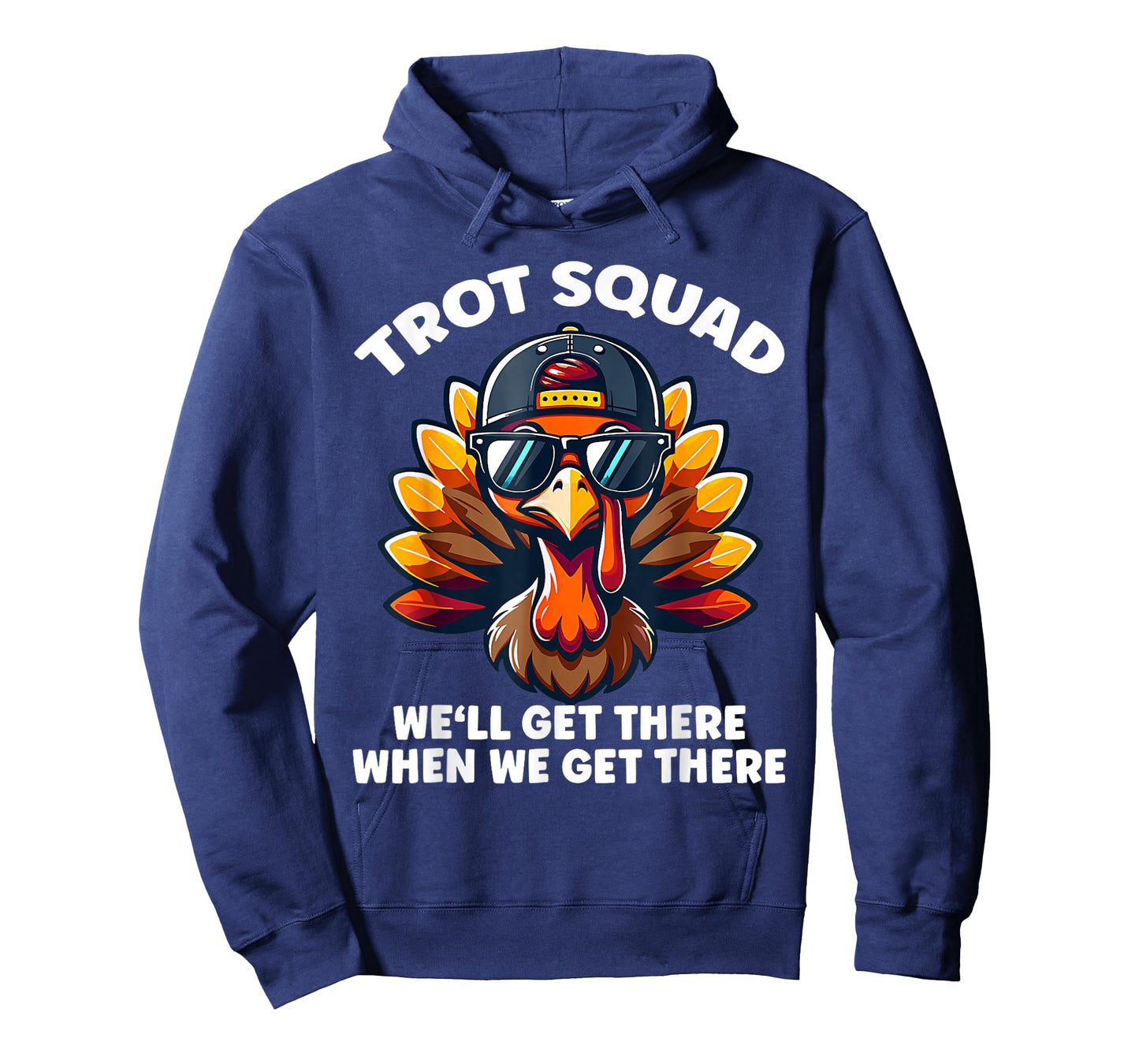 Turkey Trot Squad Funny Thanksgiving Running Costume T-Shirt
