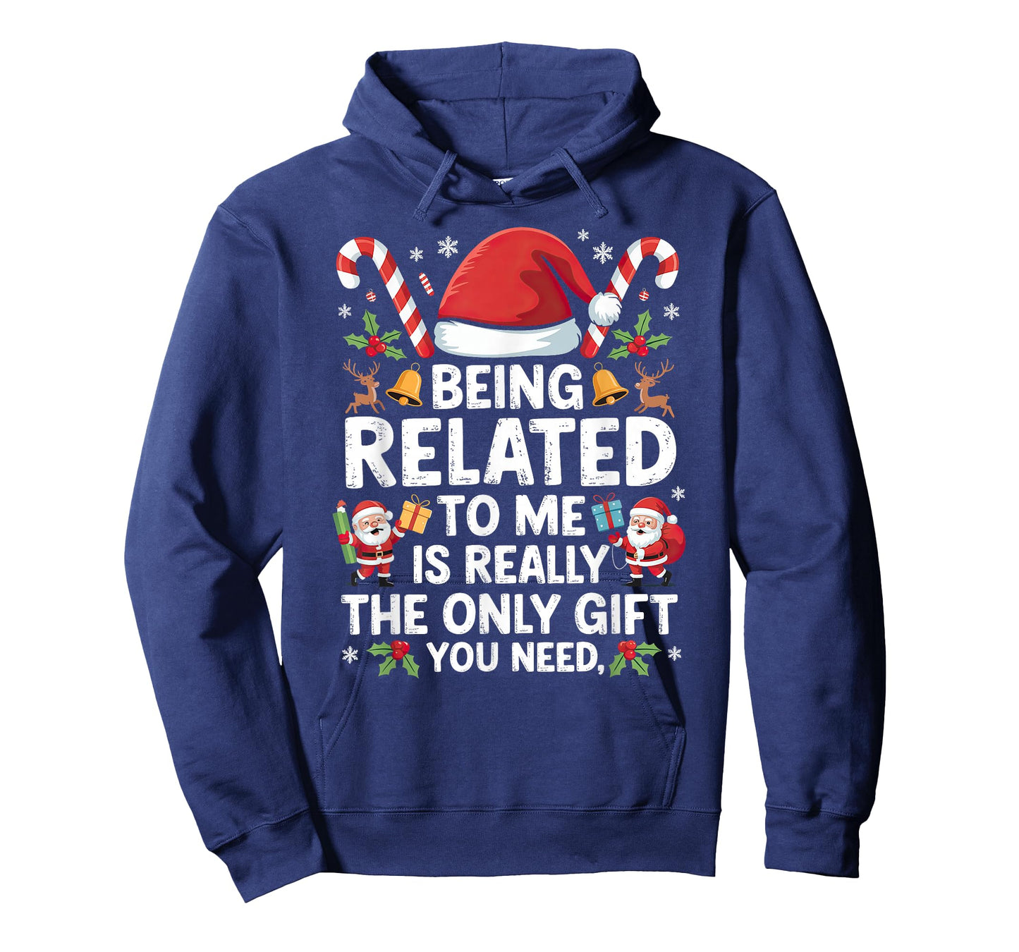 Being Related to Me Christmas Xmas T-Shirt
