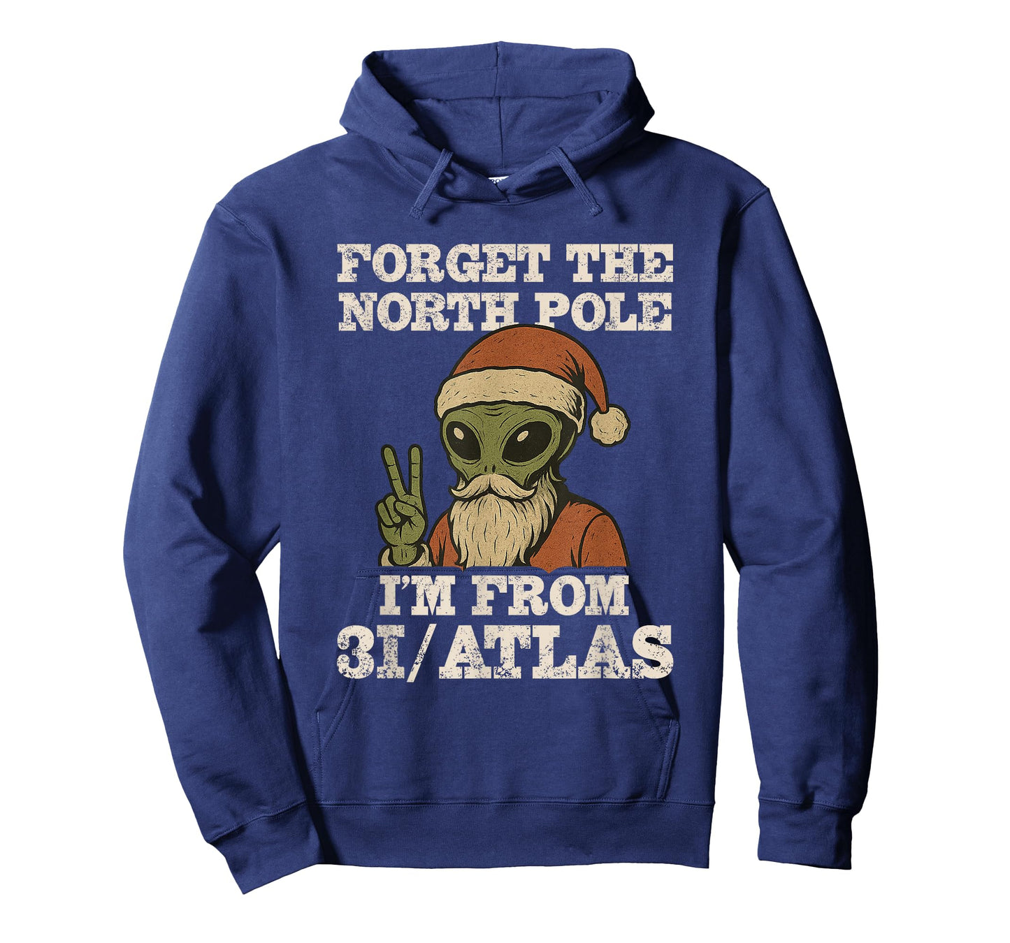 Forget The North Pole I’m from 3I/Atlas Funny Santa UFO T-Shirt