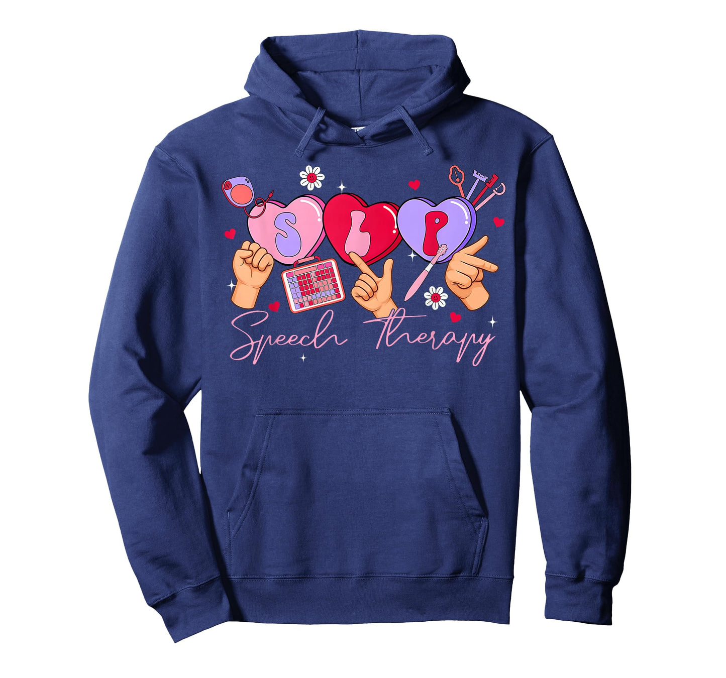 Valentine SLP Speech Language Pathologist Student Teacher T-Shirt