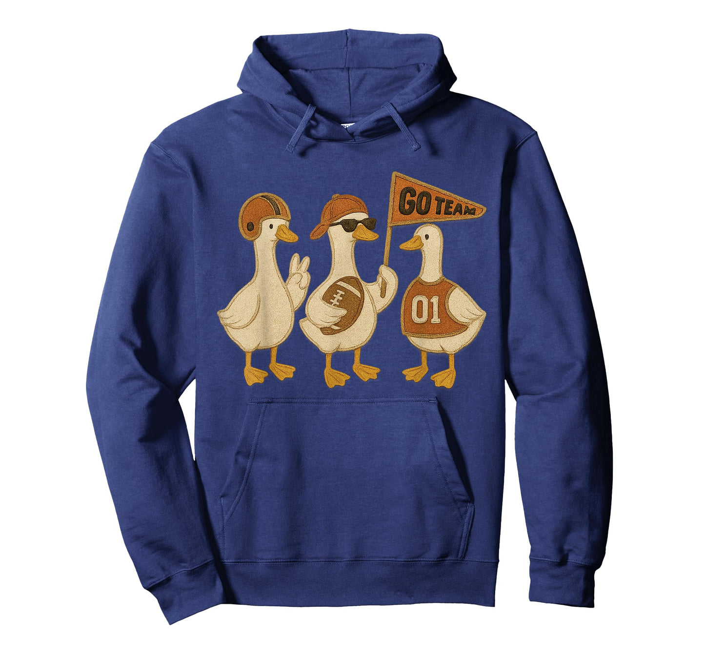 Go Team Duck Squad Funny Football Gameday Goose Lovers T-Shirt