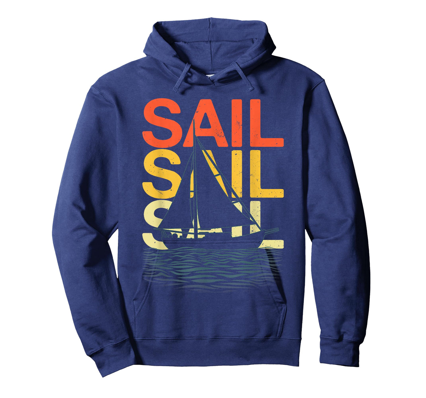 Funny Sailing Art for Men Women Sailing Lover Sail Boat T-Shirt
