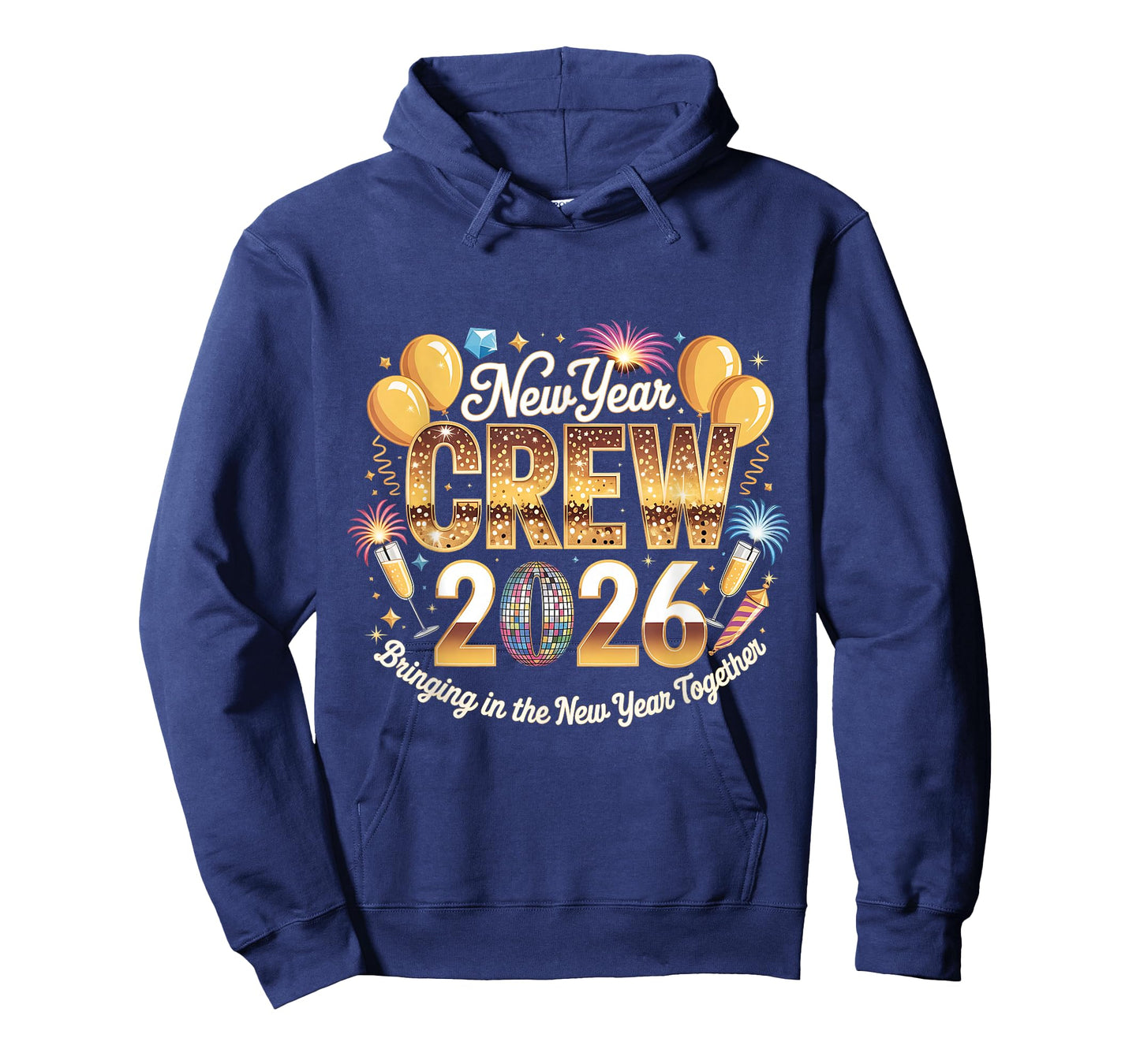 New Year Crew 2026 Matching Party Celebration Gift T-Shirt