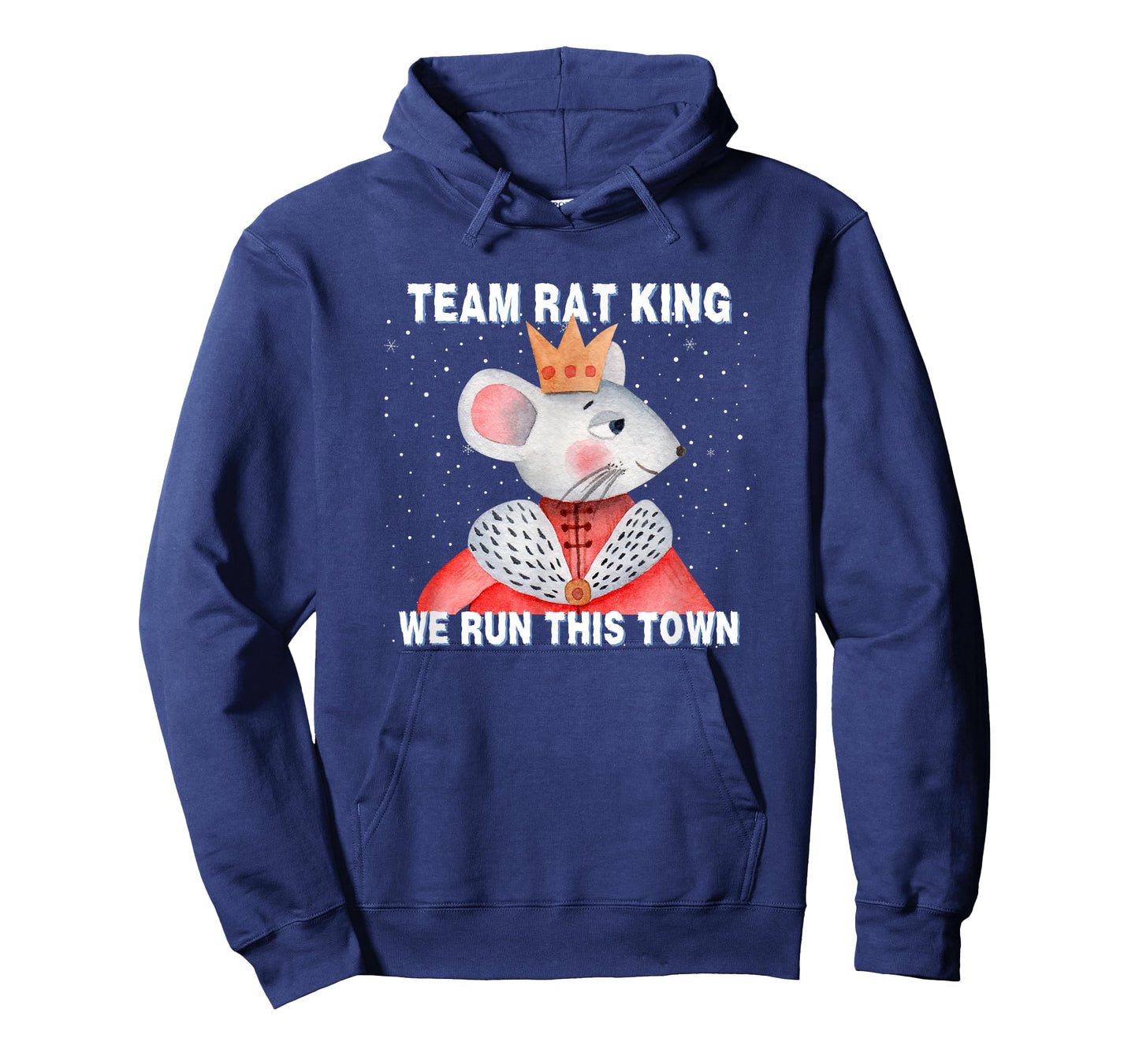 Funny Nutcracker Team Rat King We Run This Town Christmas T-Shirt