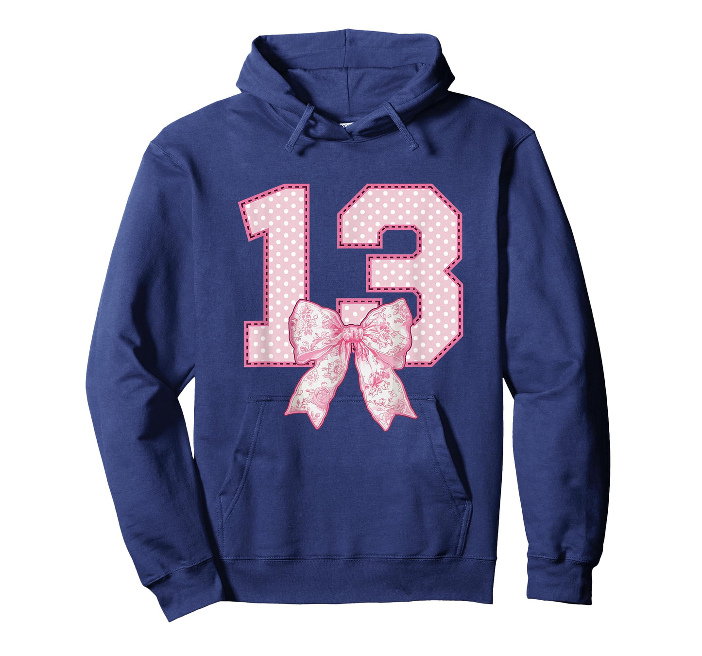 13th Birthday Shirt Girls Coquette Bow 13 Year Old Teenager T-Shirt