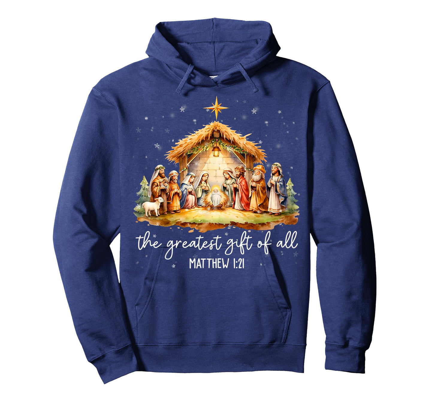 The Greatest Gift for All Christmas Nativity Jesus Christian T-Shirt