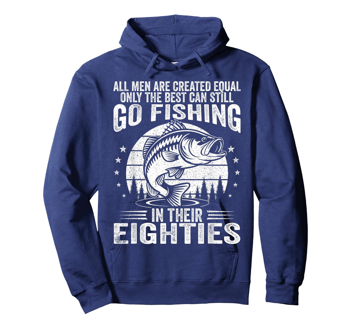 Funny Fishing Sayings for Men in Their Eighties Fisherman T-Shirt