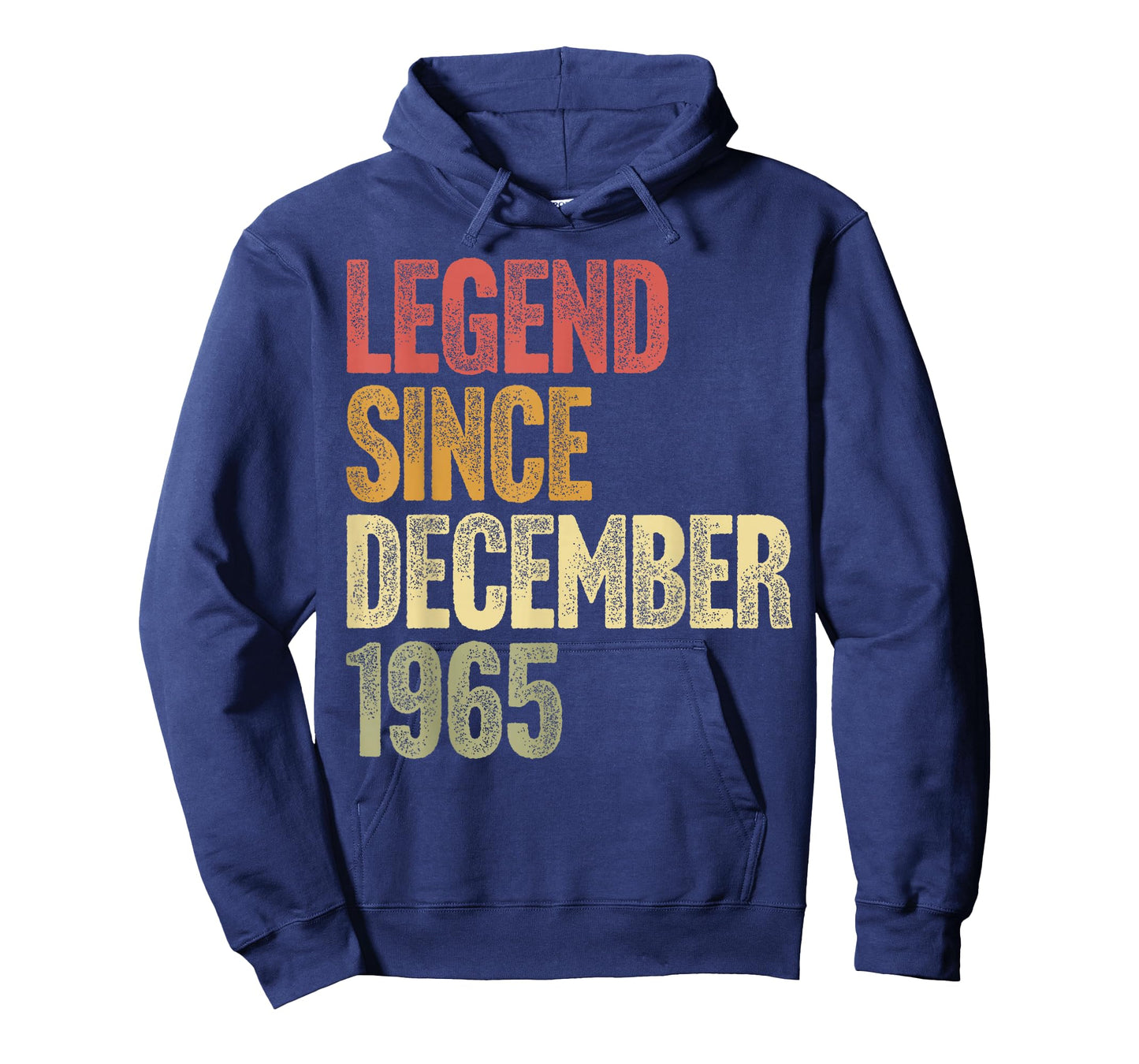 60 Year Old Legend Since December 1965 Retro 60th Birthday T-Shirt