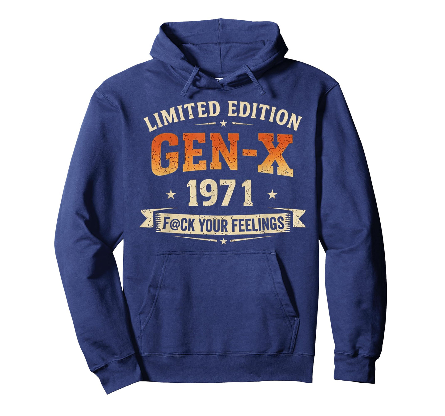 Gen X 1971 Limited Edition Vintage Retro Birthday Humor T-Shirt
