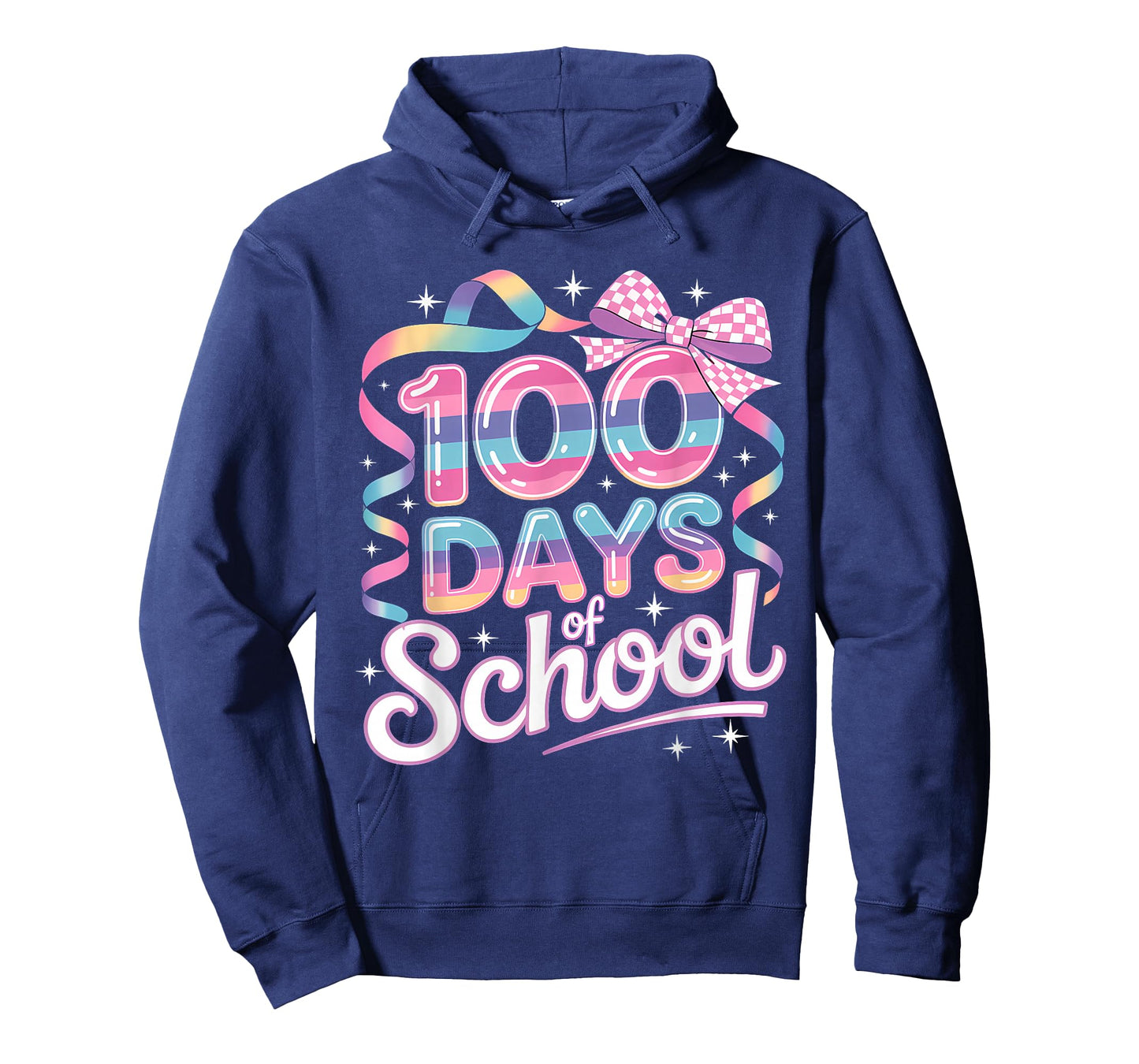 100th Day of School Coquette Bow 100 Days of School Teacher T-Shirt