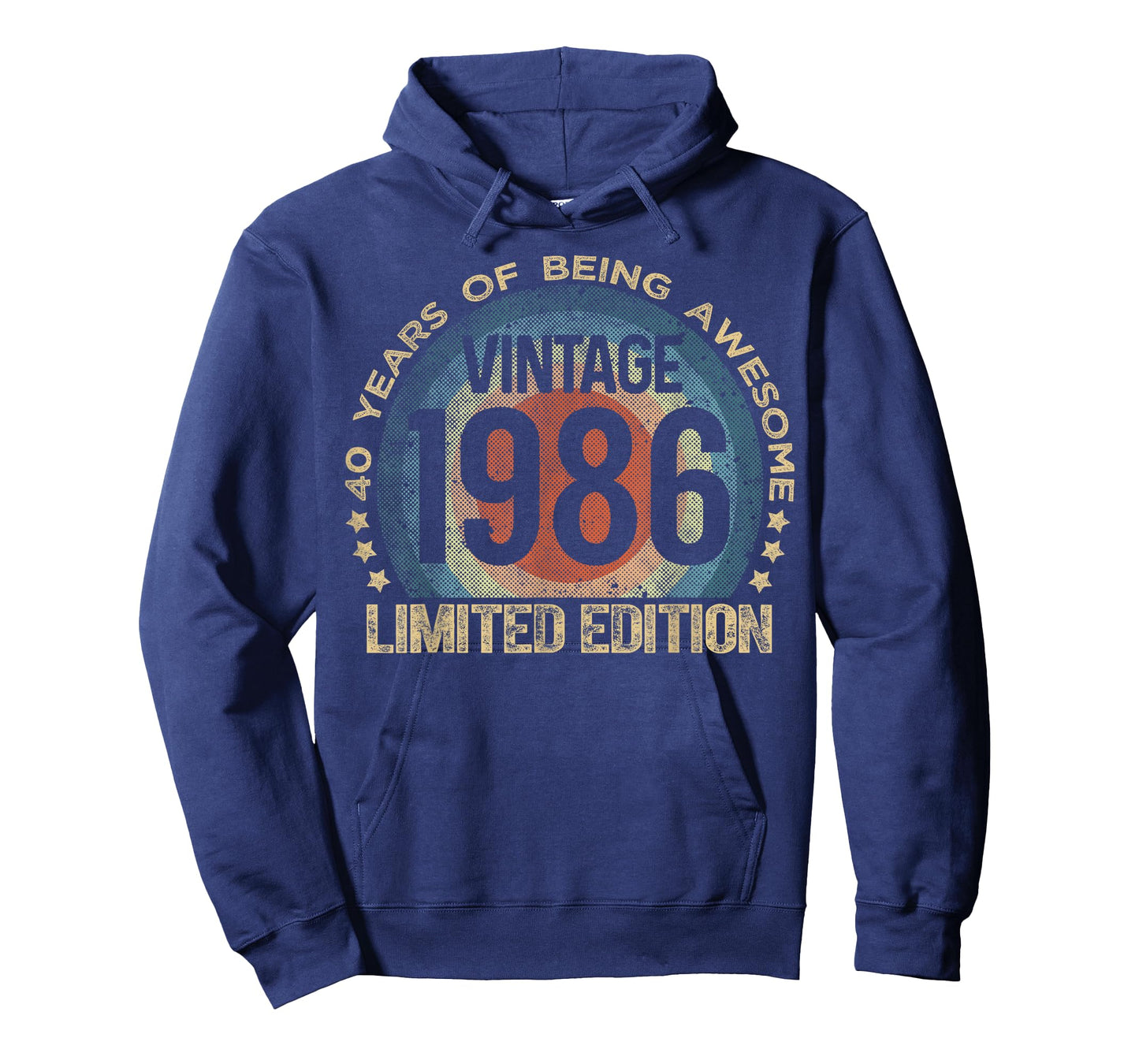 40 Year Old Gifts Vintage 1986 Limited Edition 40th Birthday T-Shirt