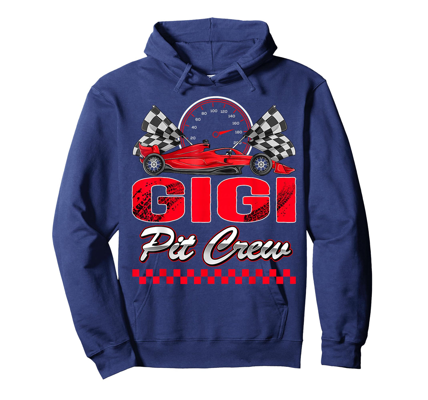 Gigi Pit Crew Racing Family Race Car Birthday Boy T-Shirt