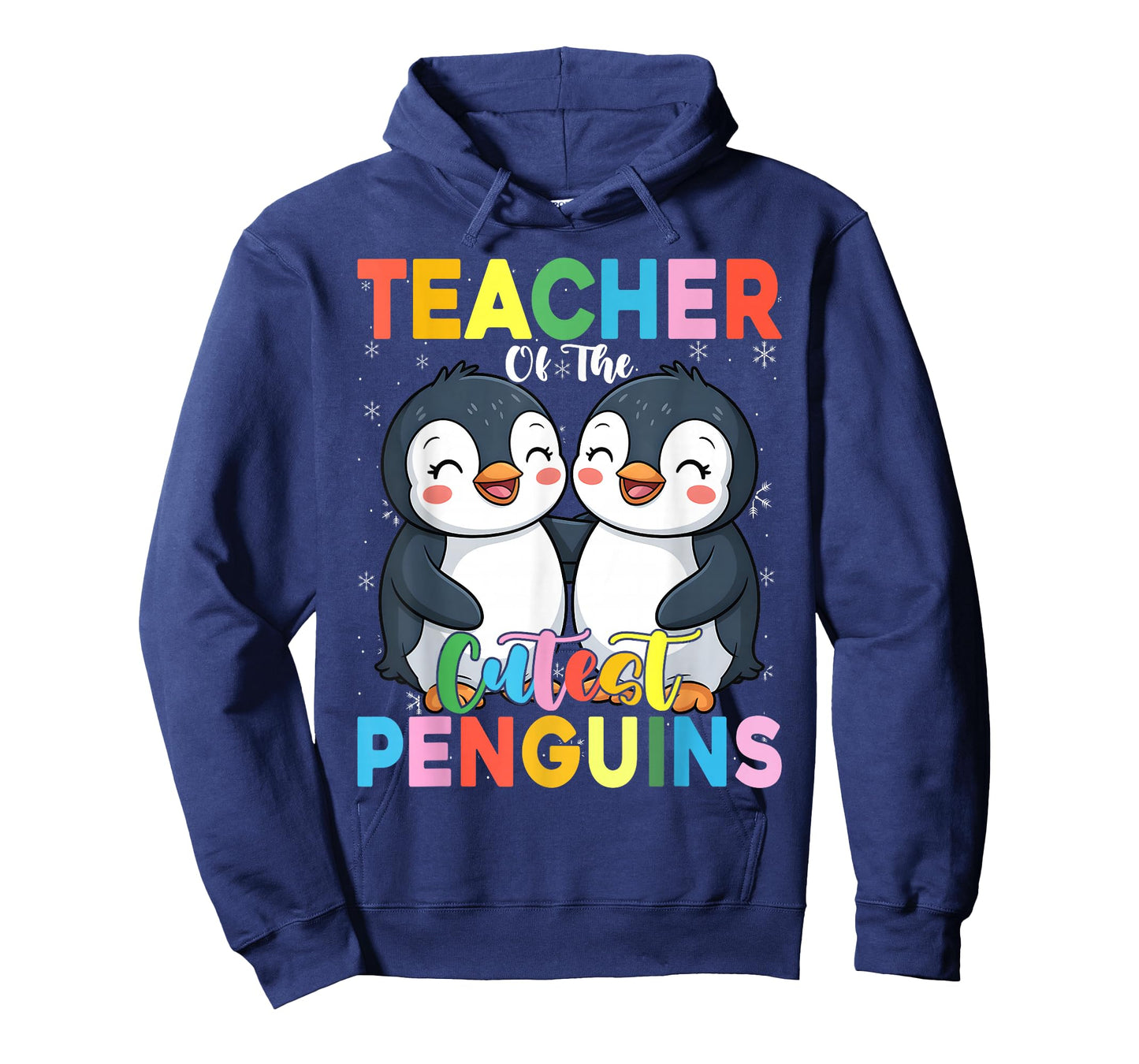 Teacher of The Cutest Penguins Funny Penguin Back to School T-Shirt