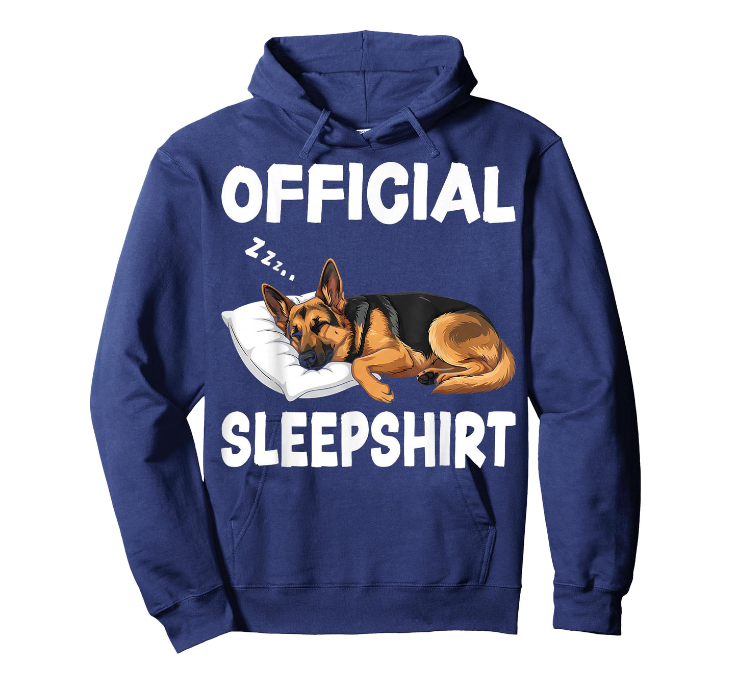 Official Sleep Shirt Sleeping Dog German Shepherd T-Shirt