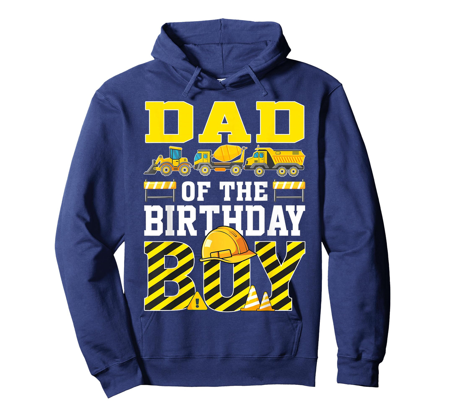 Dad of The Birthday Boy Construction Truck T-Shirt