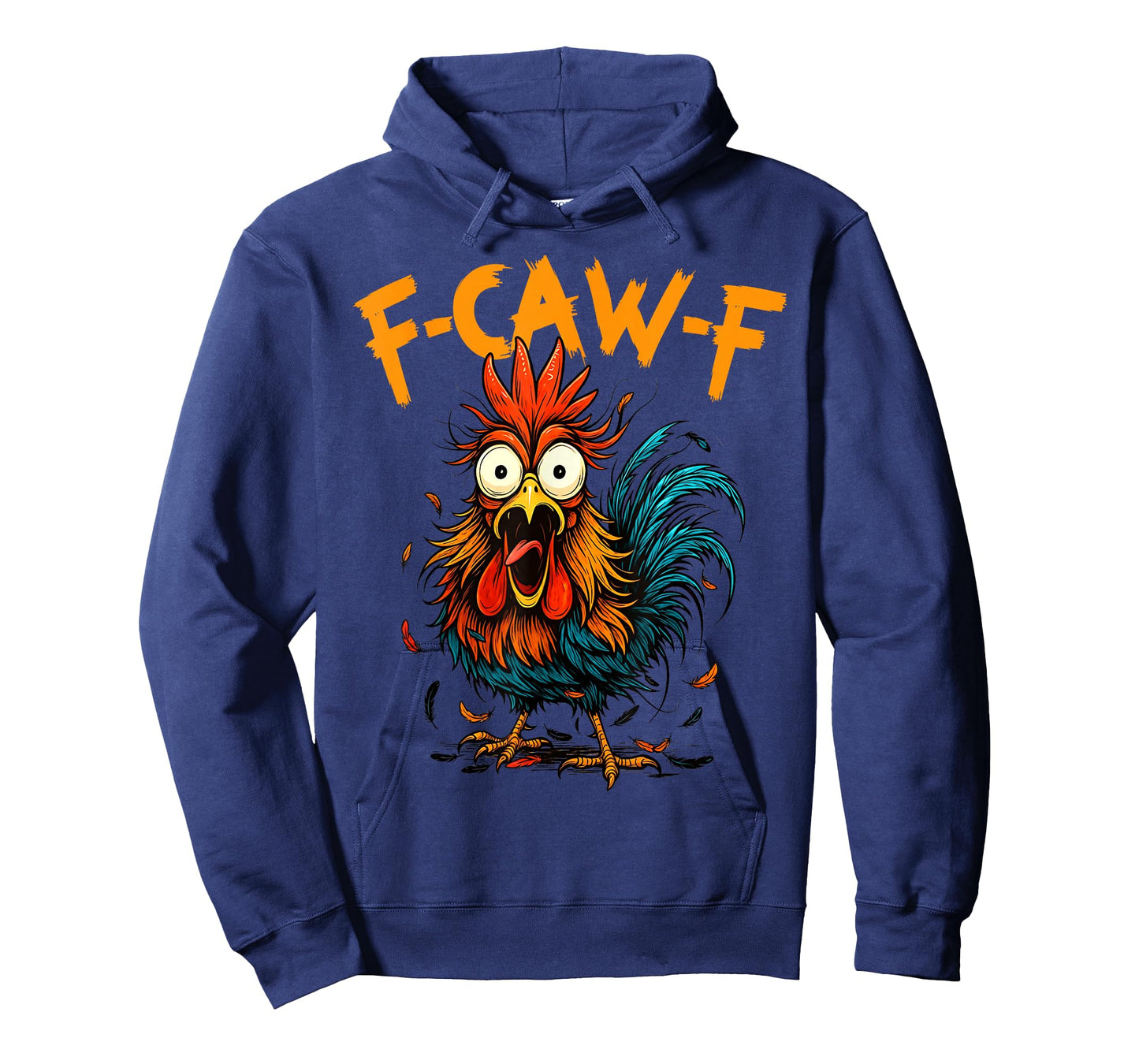 F Caw F Raven F-CAW-F Chicken Meme Funny Quote Rooster Humor T-Shirt