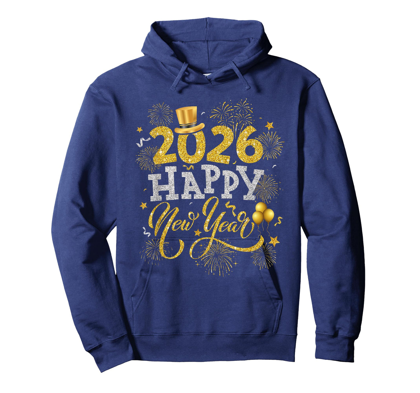 Happy New Year Party 2026 Fireworks Family Matching Costume T-Shirt