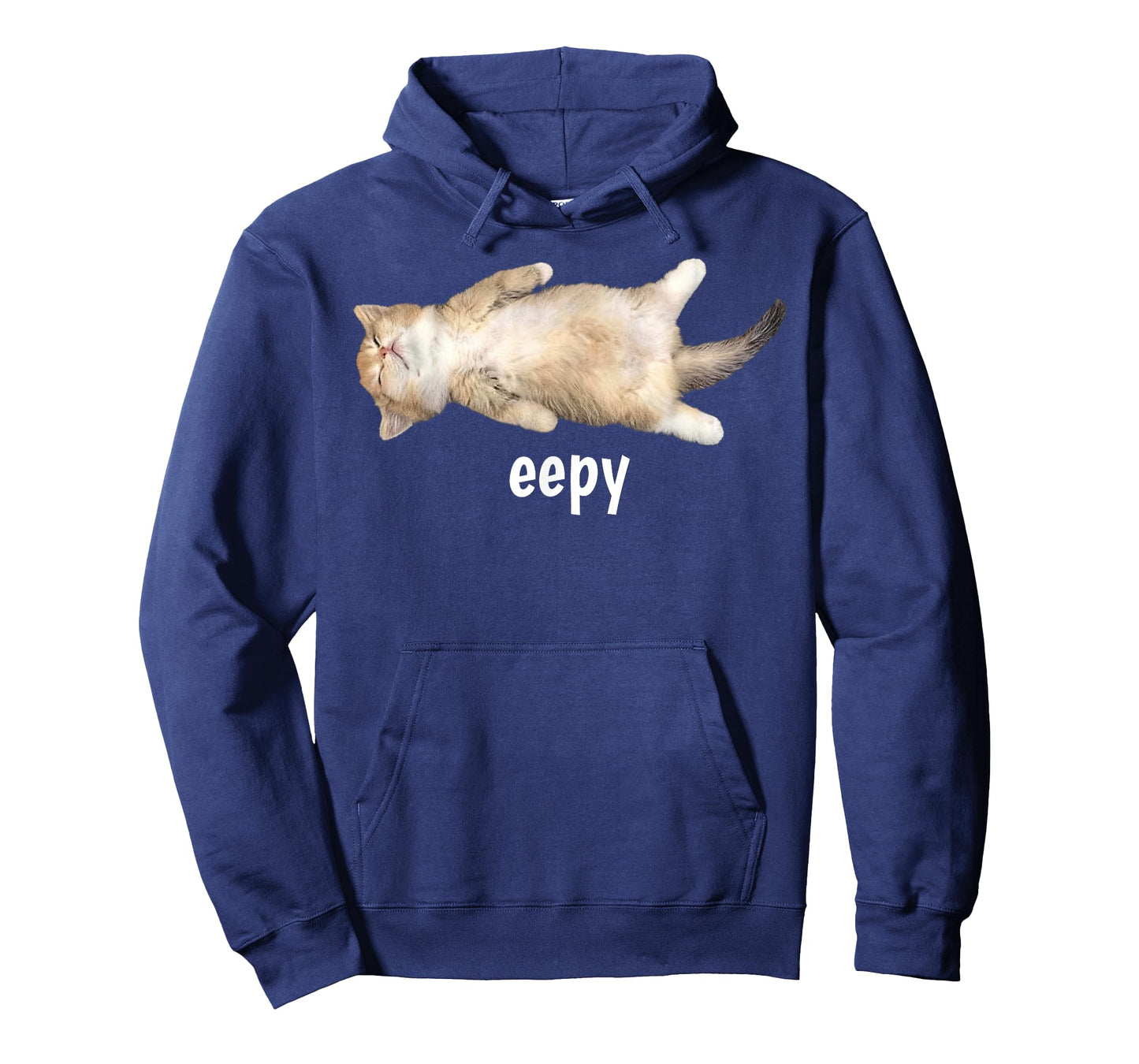 Eepy Cat Meme Funny Sleepy Cat Viral Gen Z Sarcastic Humor T-Shirt