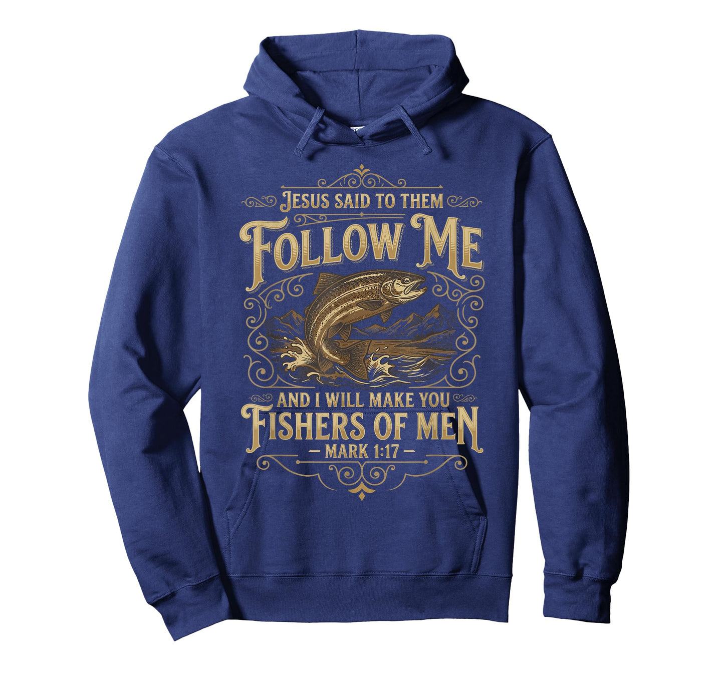 Fishers of Men Bible Verse for Christian Man T-Shirt