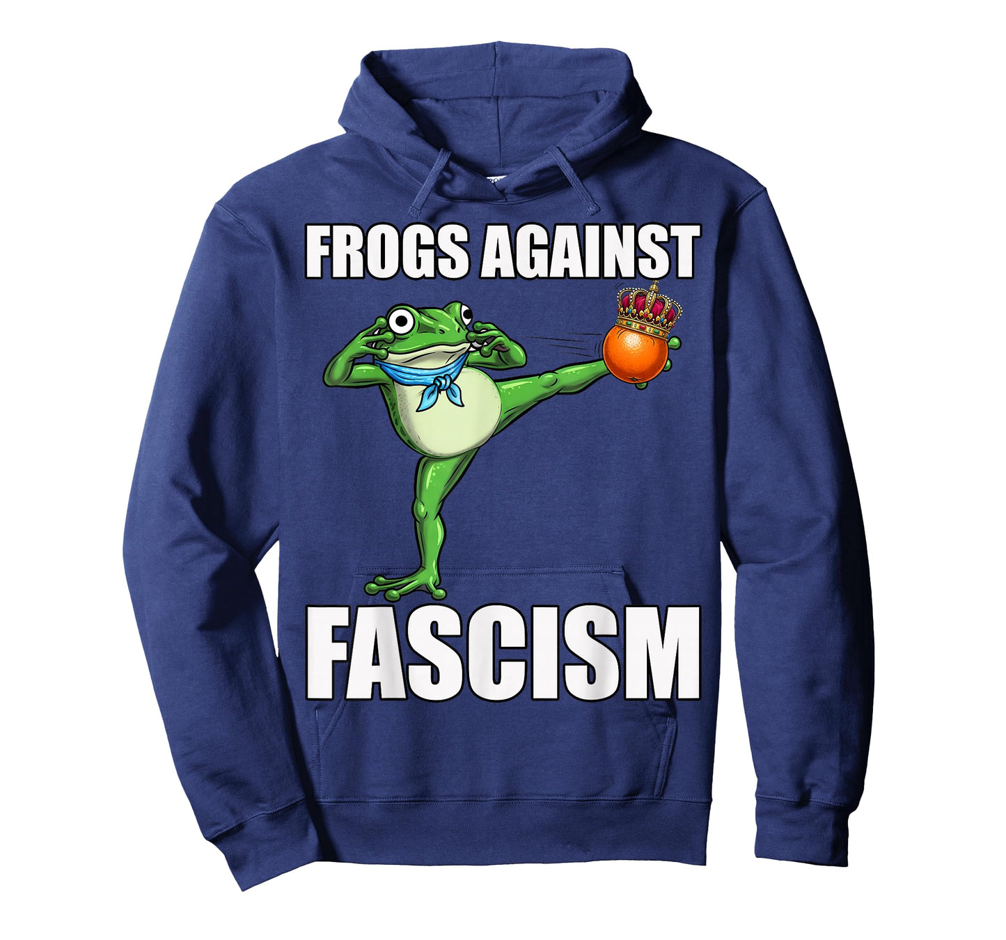 Frogs Against Fascism, No Kings in Portland Frog Protest T-Shirt