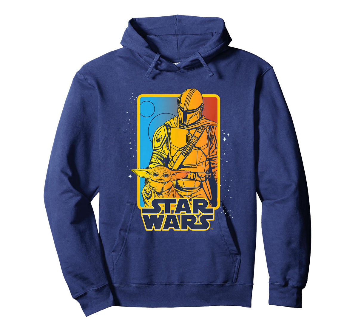 Star Wars The Mandalorian Grogu And Din Djarin Duo T-Shirt