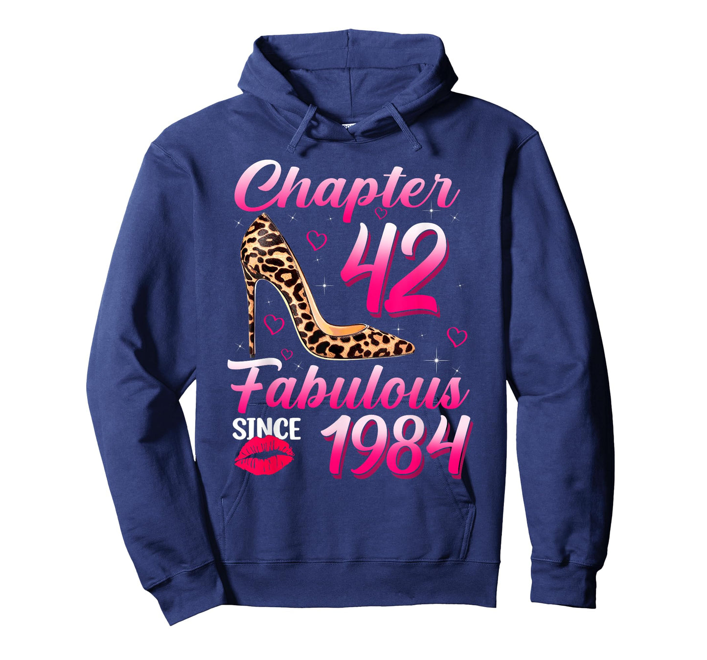 Chapter 42 Fabulous Since 1984 Leopard Queen Birthday T-Shirt