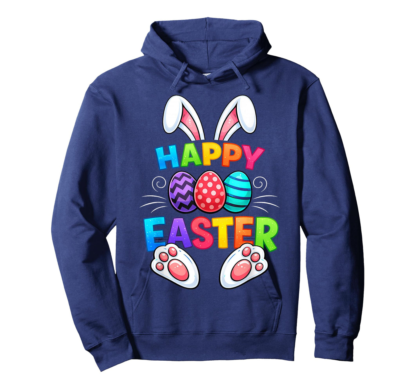 Happy Easter Day Girls Boys Easter Shirts Funny Bunny Eggs T-Shirt
