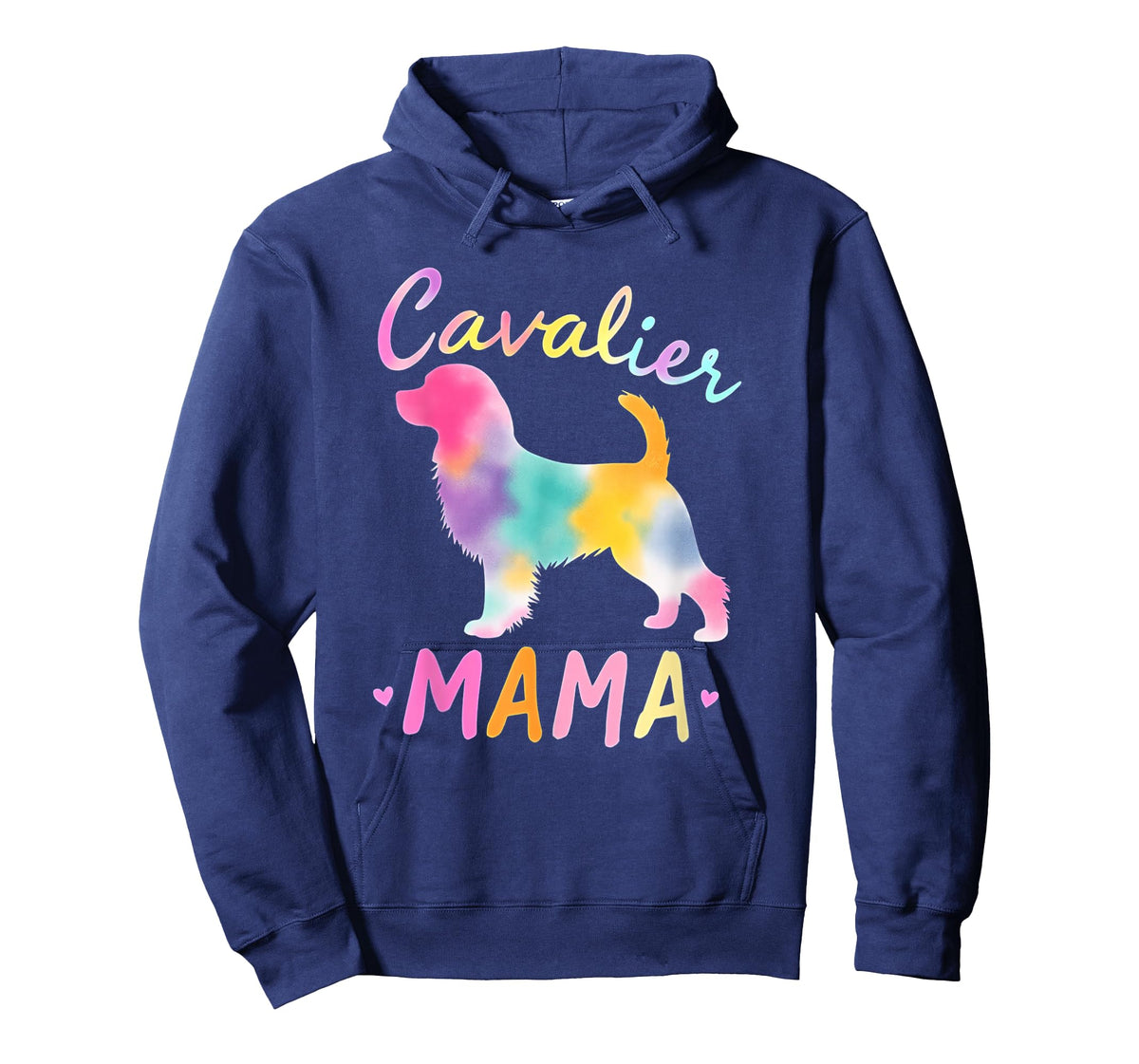 Cavalier King Charles Spaniel Mama Color Charles Spaniel Mom T-Shirt