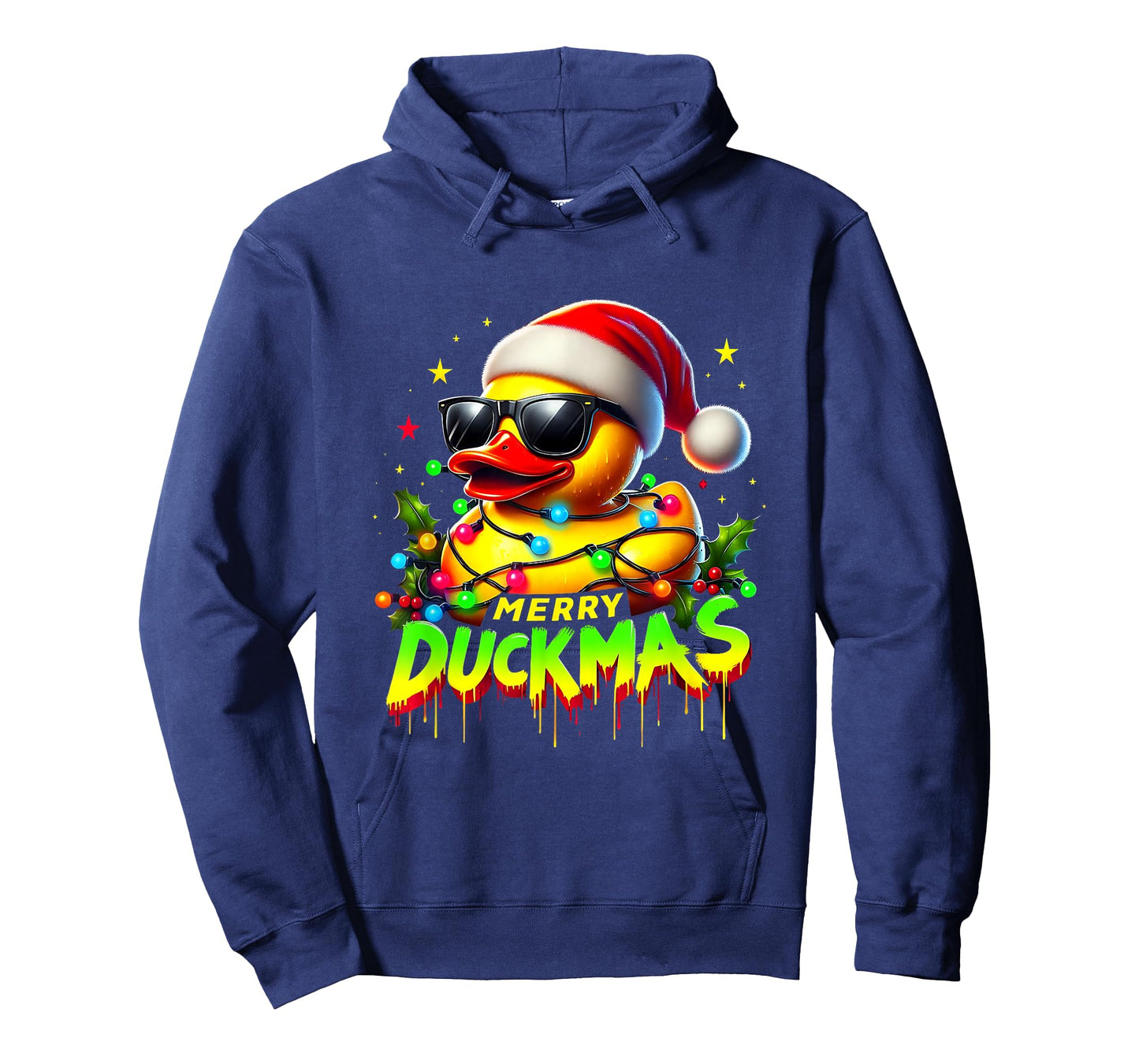 Duck Christmas Merry Duckmas Funny Quackmas Pajama T-Shirt