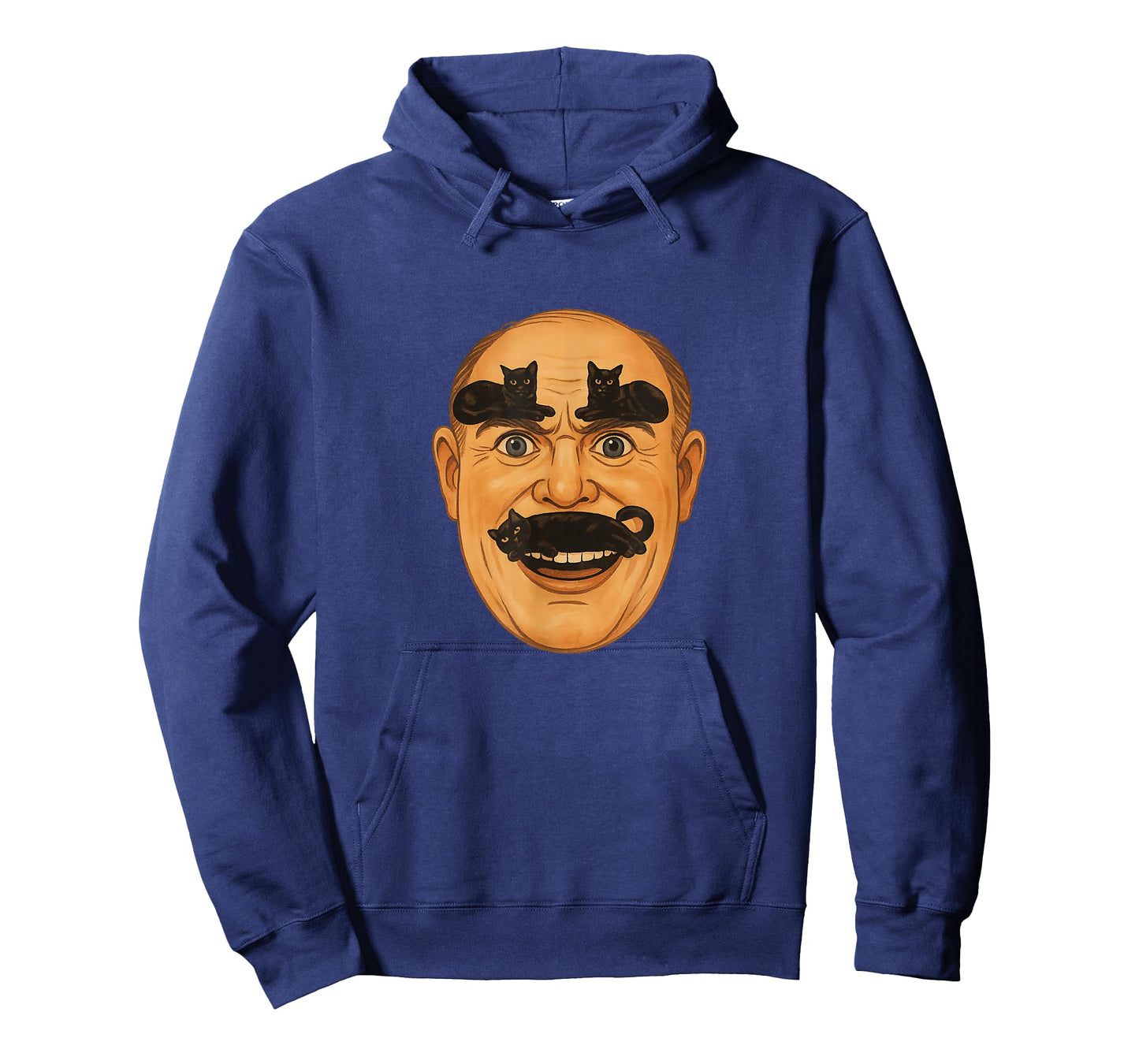 Cat Mustache & Eyebrow Cats – Meowstache Retro Meme T-Shirt