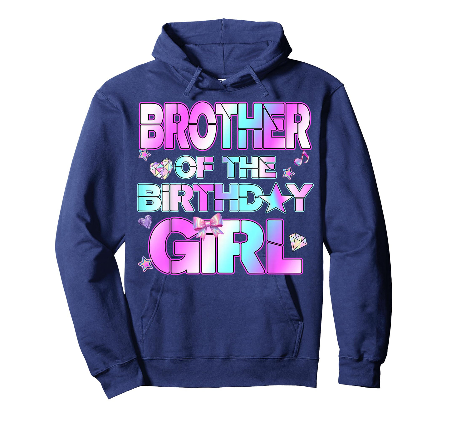 Brother The Birthday Girl Kpop Family Birthday Party Girls T-Shirt