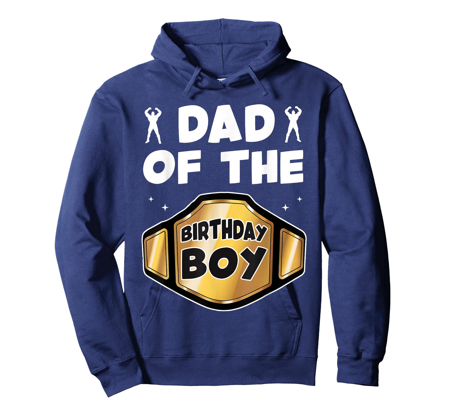 Dad of The Birthday Boy Wrestling Belt Birthday Kids Boys T-Shirt