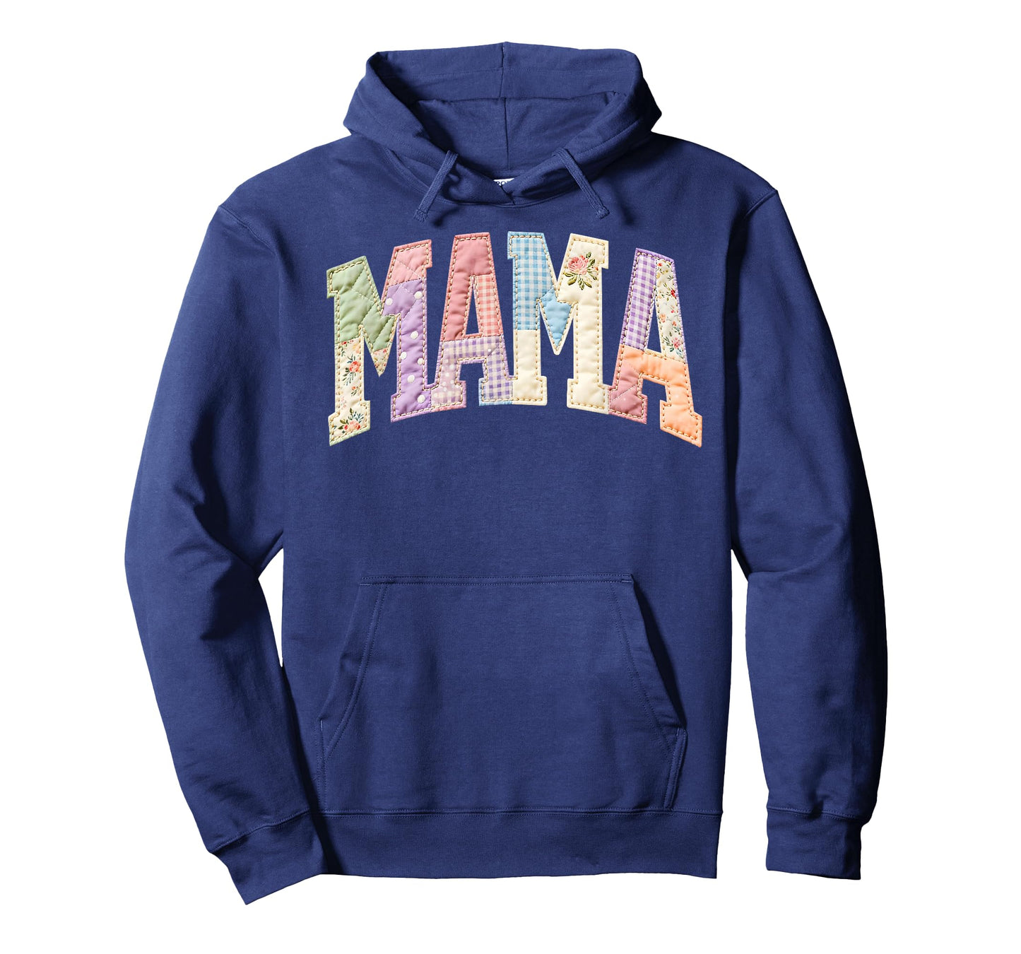 Patchwork Mama Mommy Funny Happy Mother's Day Mom Life Retro T-Shirt