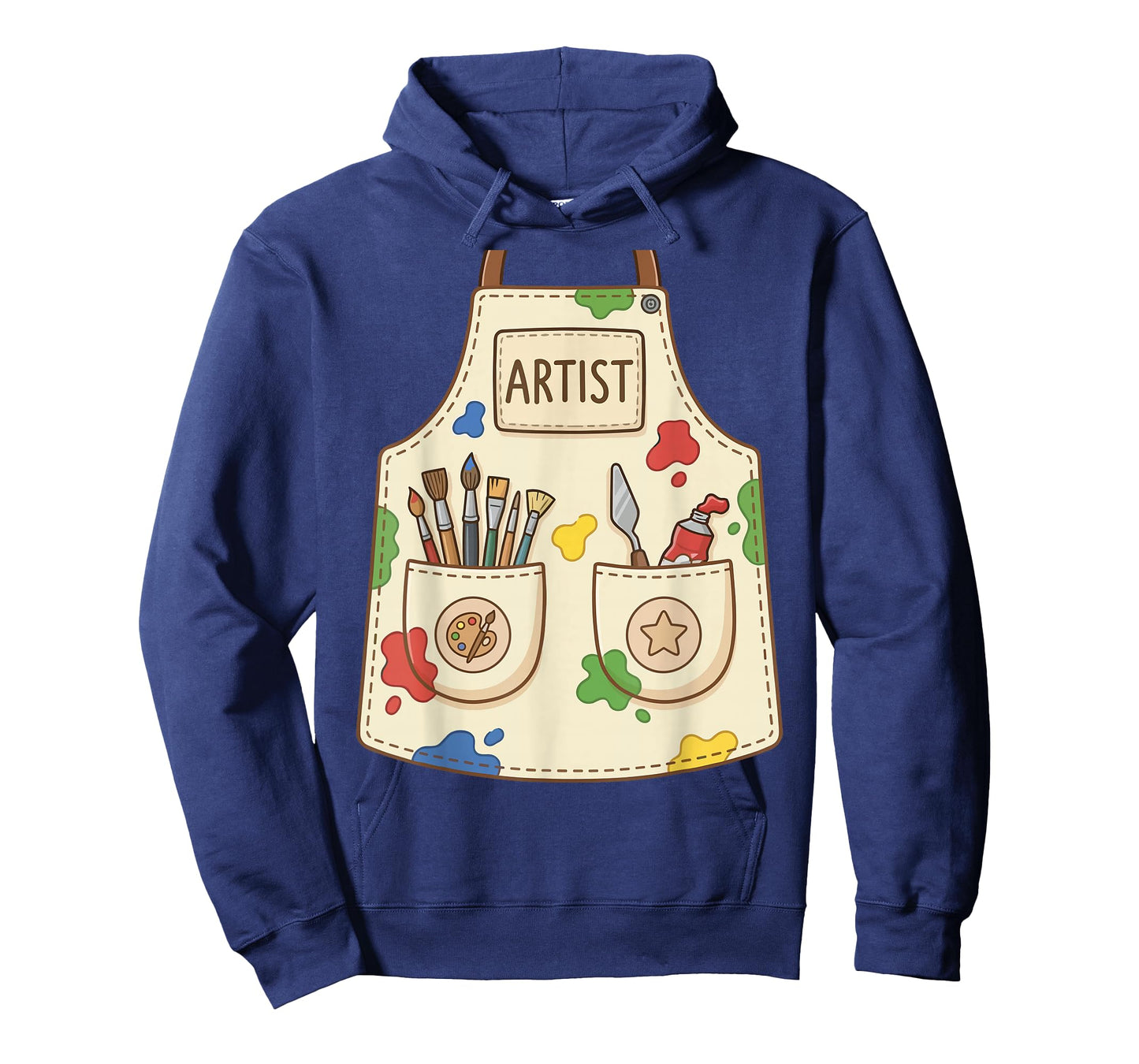 Artist Funny Cute Apron Painter Art Costume T-Shirt