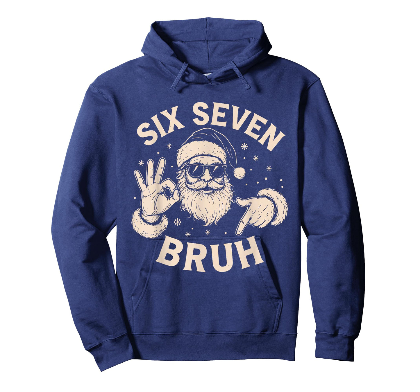 Bruh 67 Christmas Santa Six Seven 6 7 Boys Christmas Pajamas T-Shirt