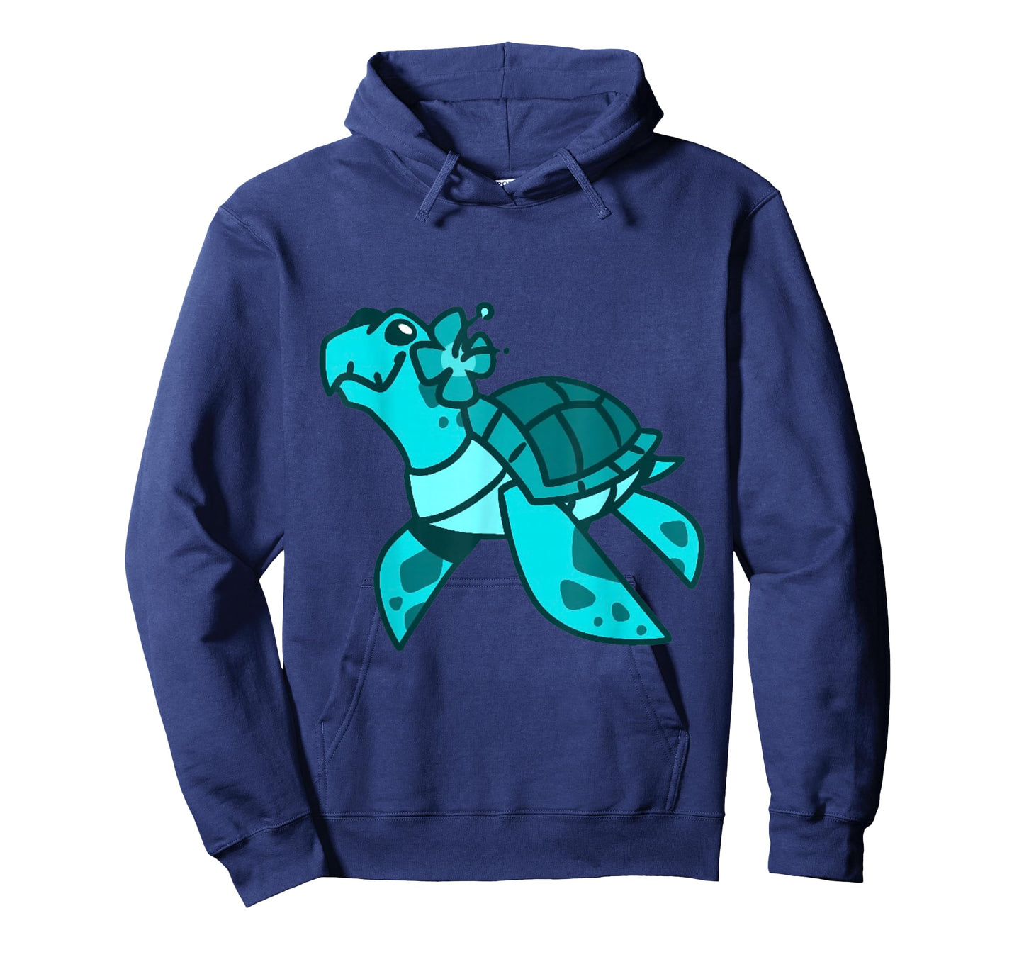 Cute Sweet Cartoon Sea Turtle Ocean Animal Kids and Adults T-Shirt
