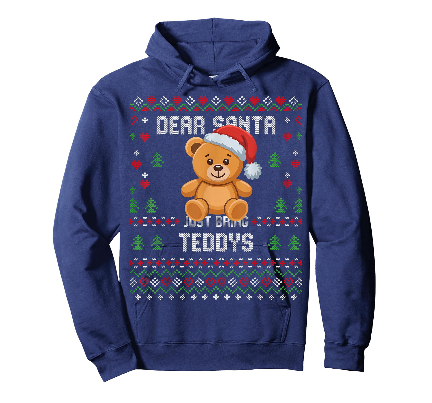Dear Santa Teddy Bear Christmas Ugly Xmas Lover Sweater T-Shirt