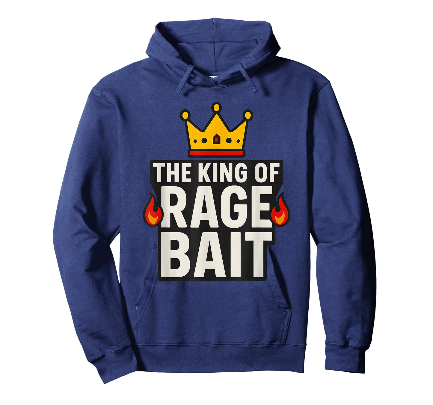 King of Rage Bait Funny Meme, Joke Humor Quote T-Shirt