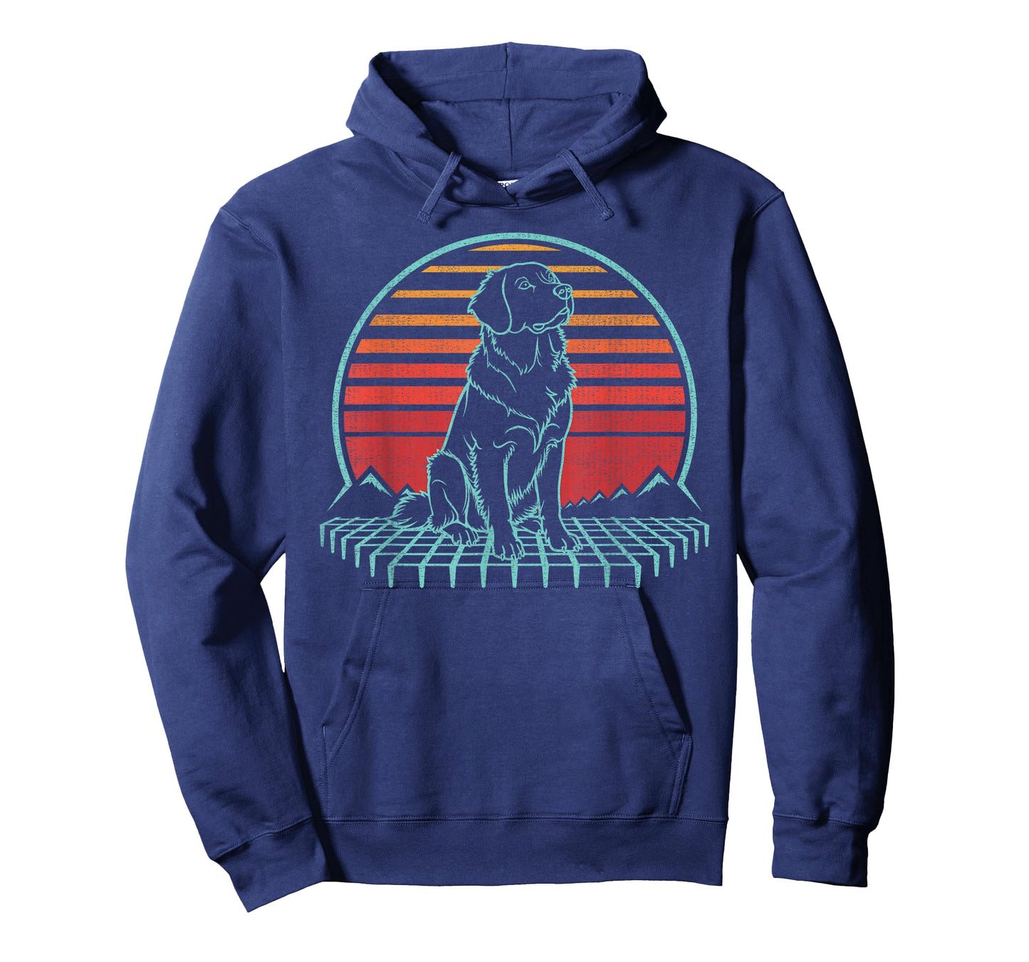 Great Pyrenees Lover Dog Owner Retro Vintage 80s T-Shirt