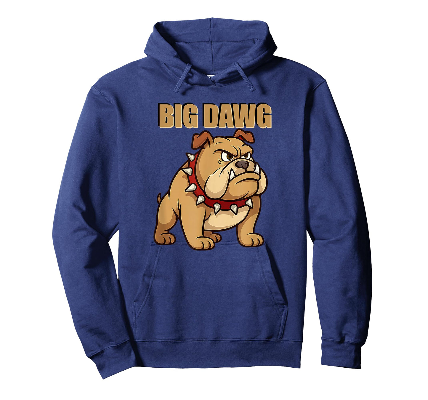 Mens Big DAWG Graphic Design, Featuring Cartoon Bulldog T-Shirt